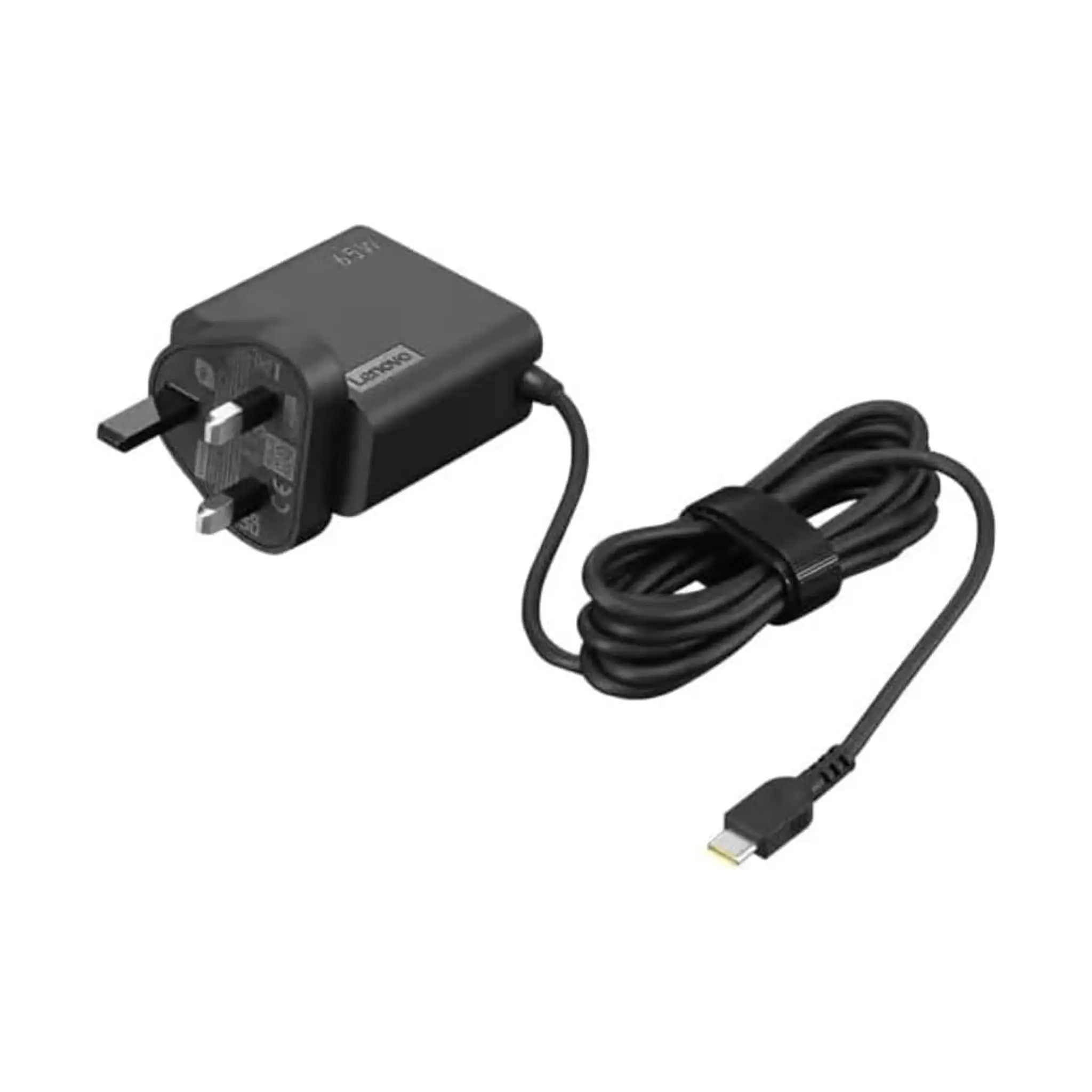 Lenovo 65W USB-C Wall Adapter - Black