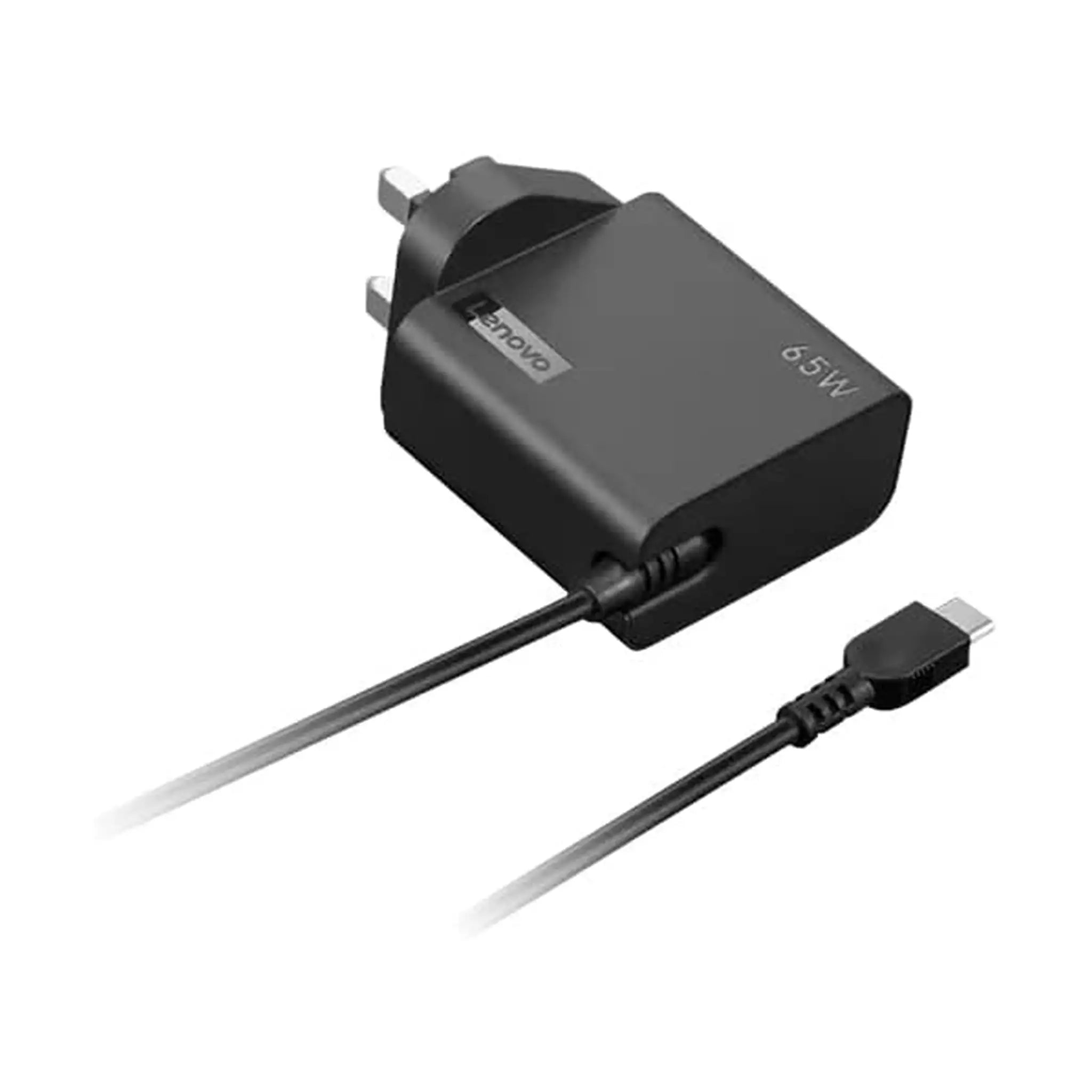 Lenovo 65W USB-C Wall Adapter - Black