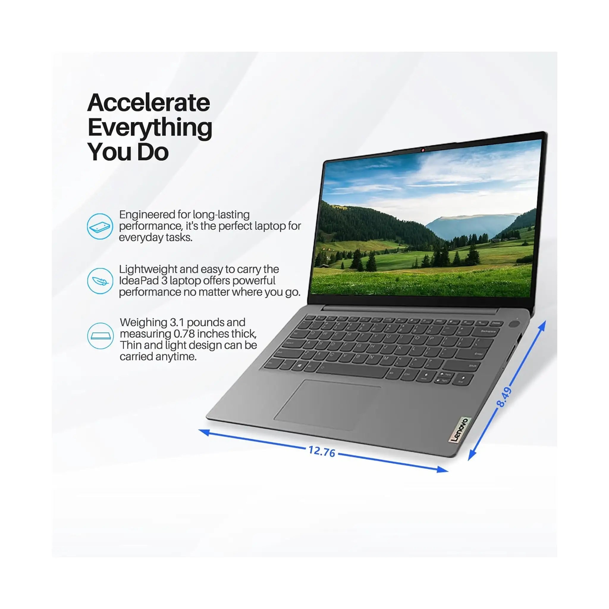 Lenovo IdeaPad Business & Student Essential - With 14-inch Full HD Display