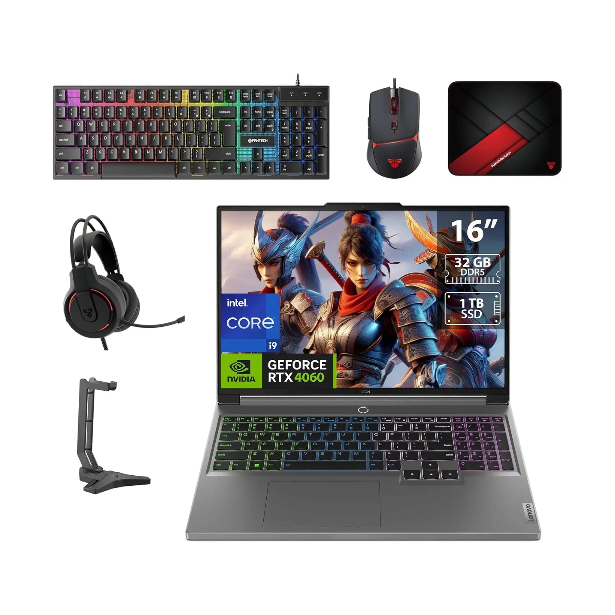 Lenovo Legion 5 Gaming Laptop - Core i9, 32GB, 1TB, RTX 4060(8GB)