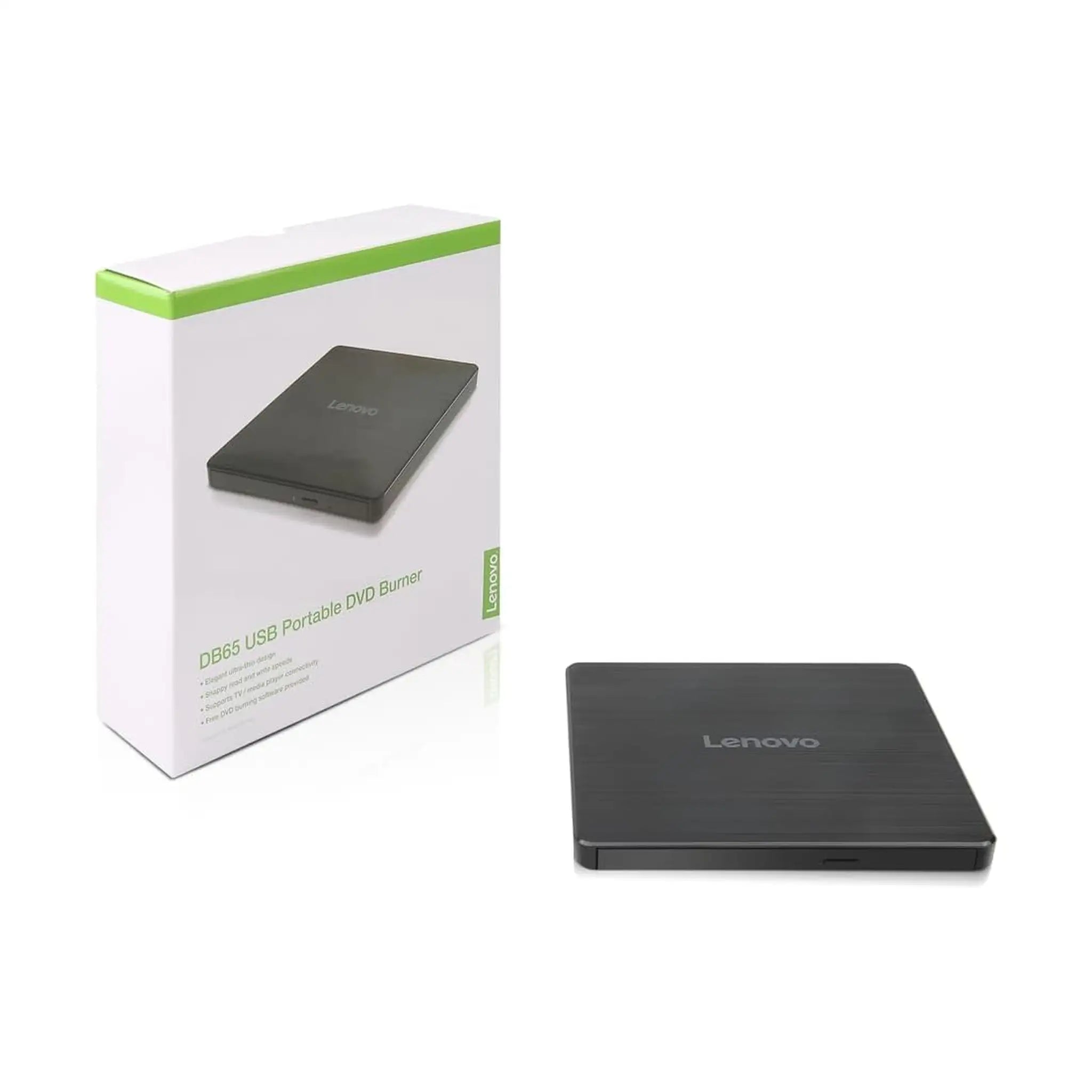 Lenovo Slim DVD Burner DB65 - Black