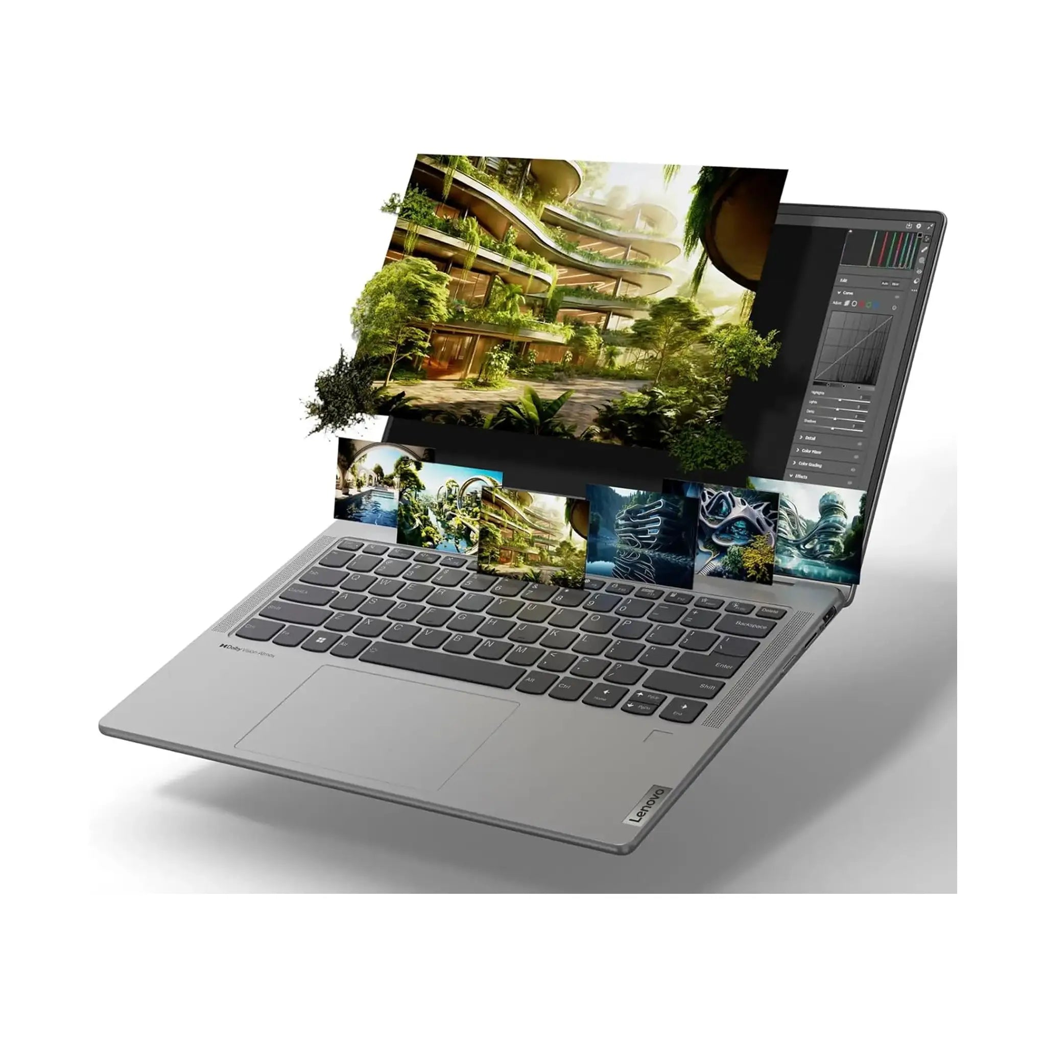 Lenovo Yoga 7 14" 2-in-1 Laptop (2024) – Ryzen AI 5 864HS, WUXGA Touchscreen, 8GB RAM, 521GB SSD