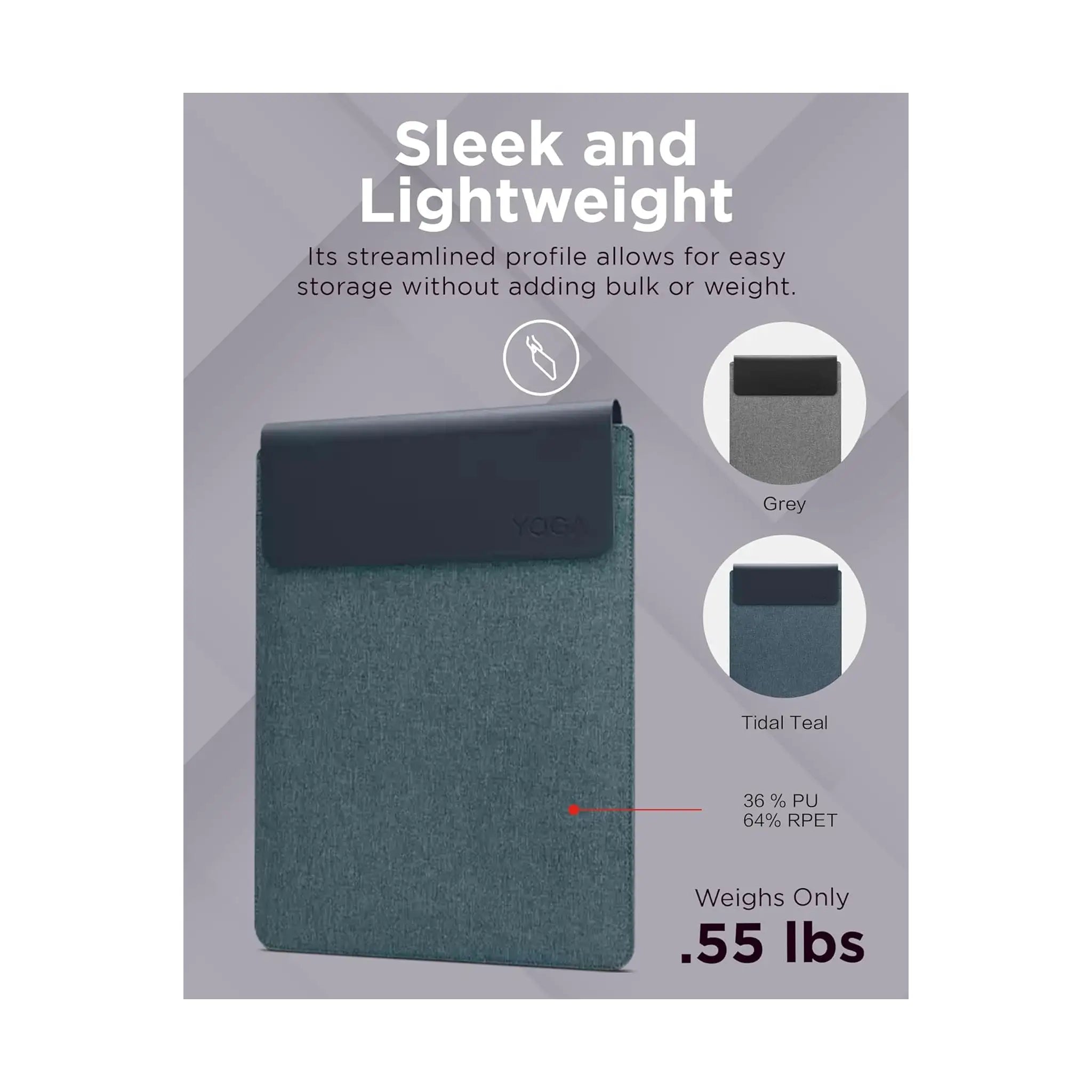 Lenovo Yoga Laptop Sleeve - 14.5-inch, Tidal Teal