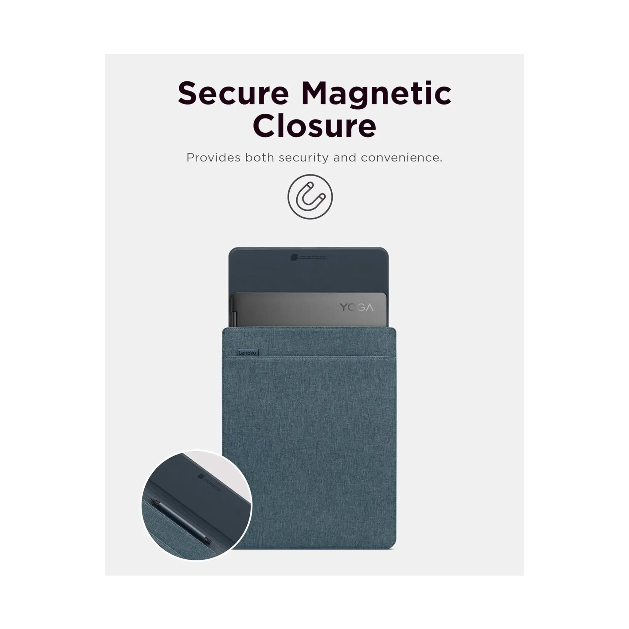 Lenovo Yoga Laptop Sleeve - 14.5-inch, Tidal Teal