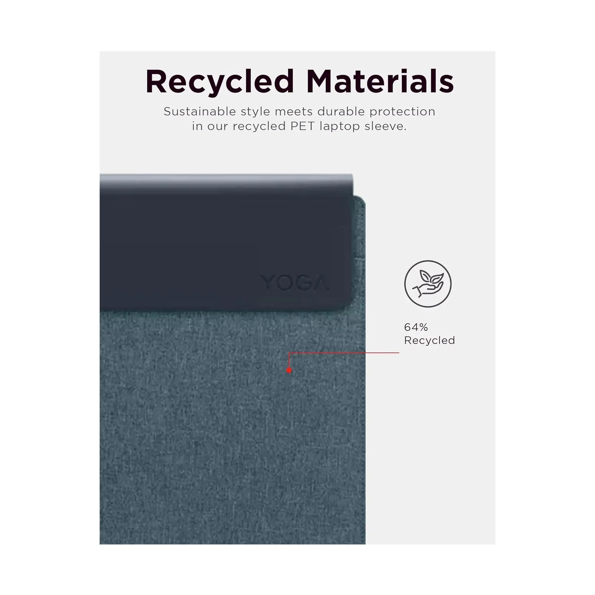 Lenovo Yoga Laptop Sleeve - 14.5-inch, Tidal Teal