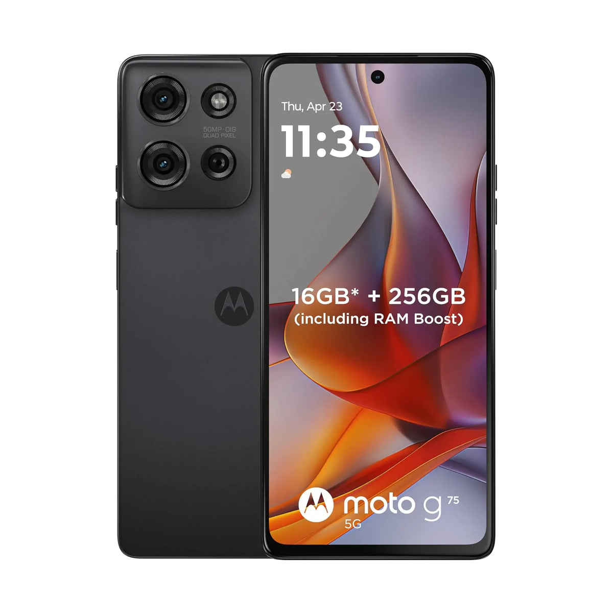 Motorola G75 5G – 6.8" 120Hz, Snapdragon 6 Gen 3, Dual SIM (pSIM + eSIM), 256GB
