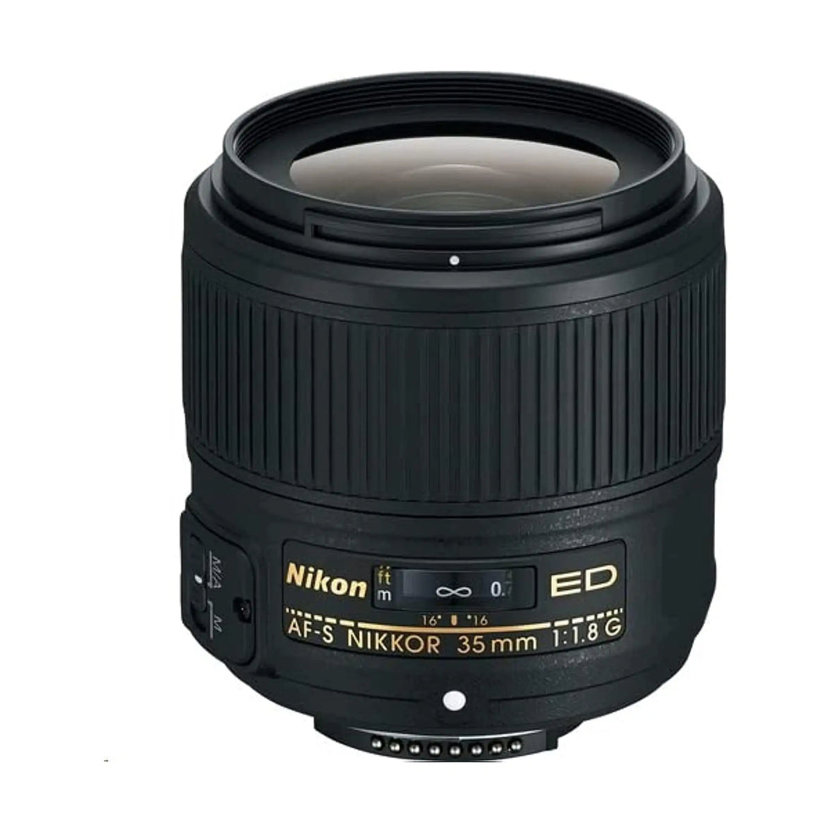 Nikon AF-S Nikkor 35mm f/1.8G ED FX Lens - Black