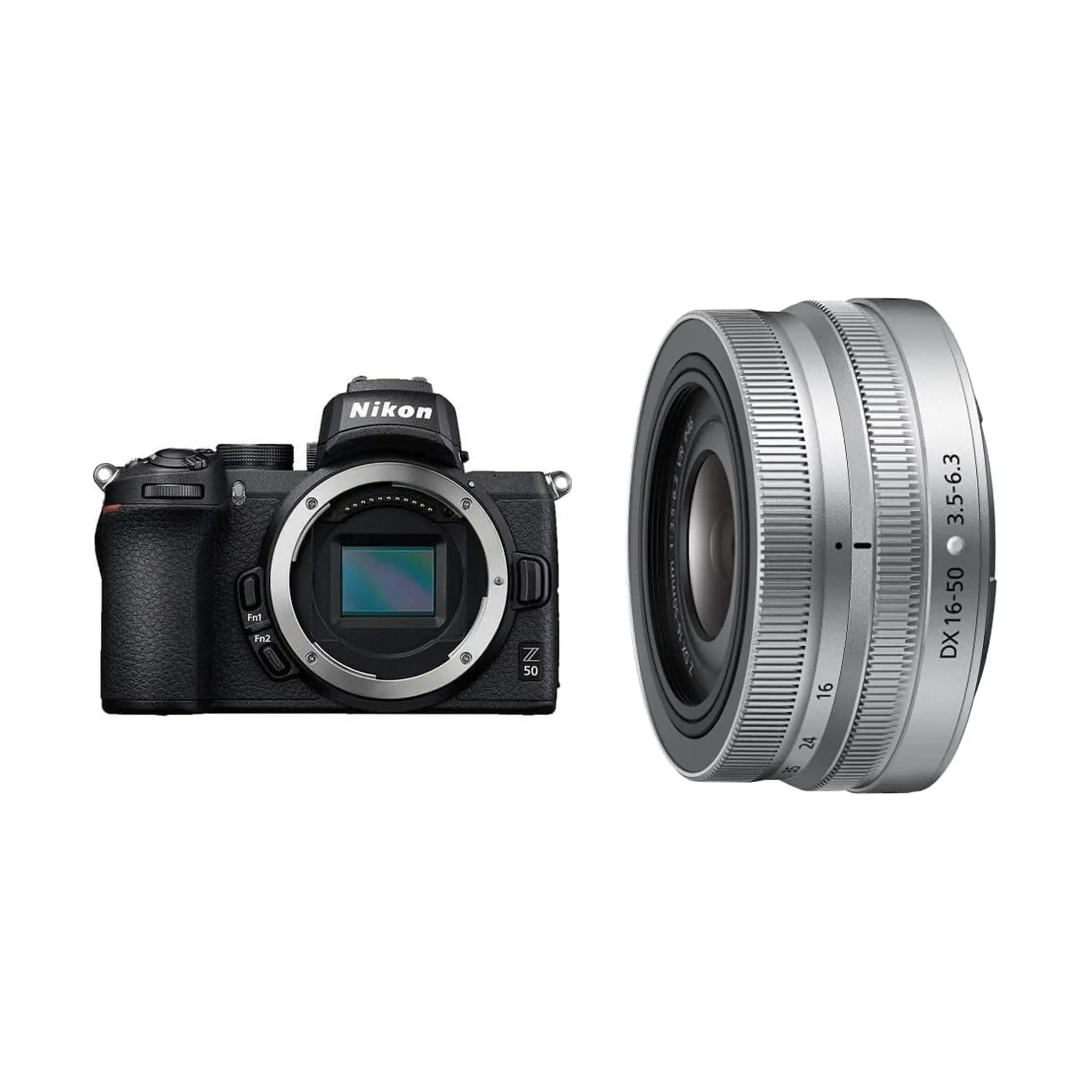 #Bundle Option_ + NIKKOR Z DX 16-50mm f/3.5-6.3 VR Lens - Black