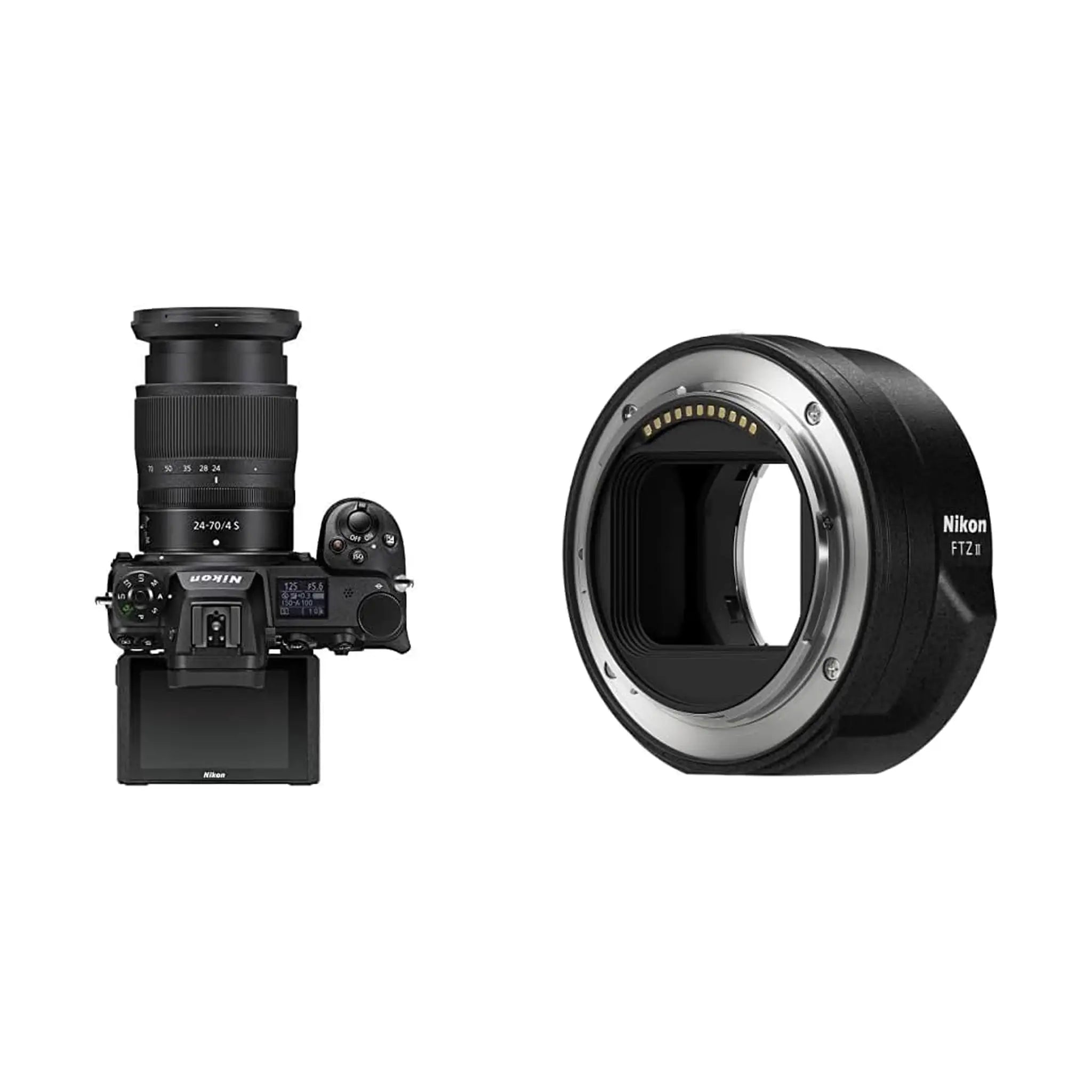 #Bundle Option_24-70Mm F/4 Lens & Mount Adapter Ftz Ii Bundle