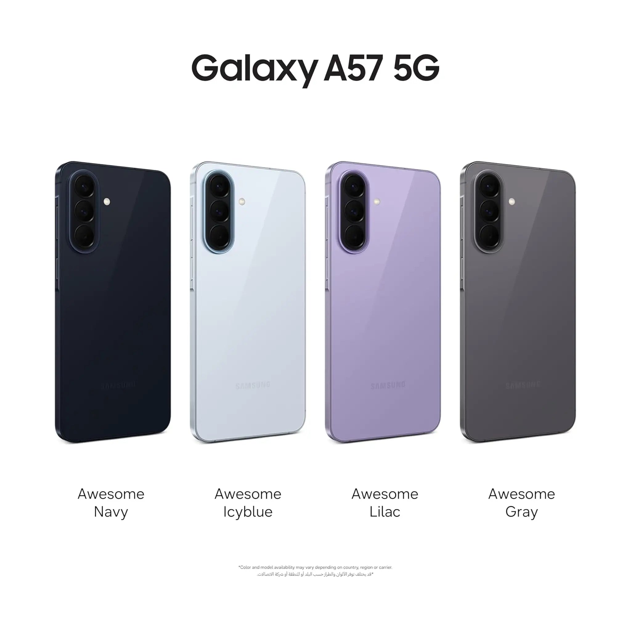 Samsung Galaxy A57 5G Android Smartphone – 8GB/12GB RAM, 128GB/256GB/512GB Storage, 50MP Camera, Large Display
