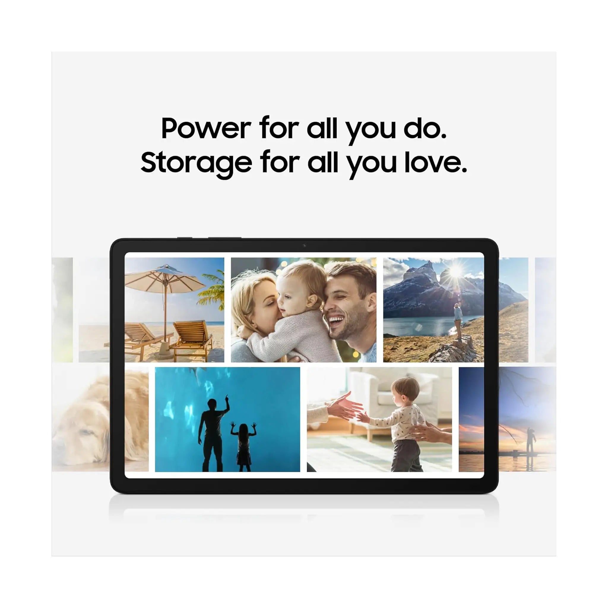 Samsung Galaxy Tab A9+ Upgraded Chipset, 4GB RAM, 64GB Storage - Silver