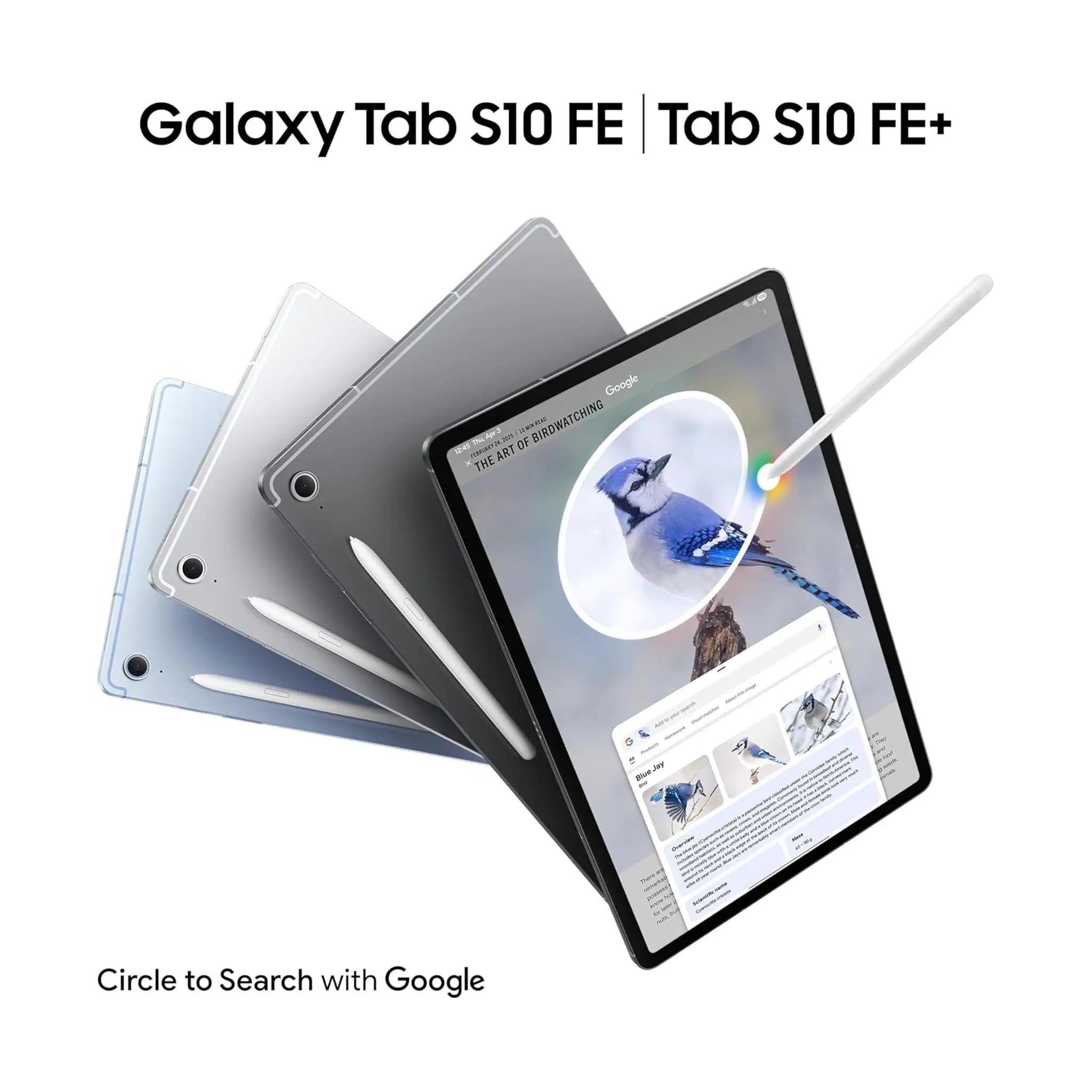 Samsung Galaxy Tab S10 FE – 10.9" Android Tablet with S Pen