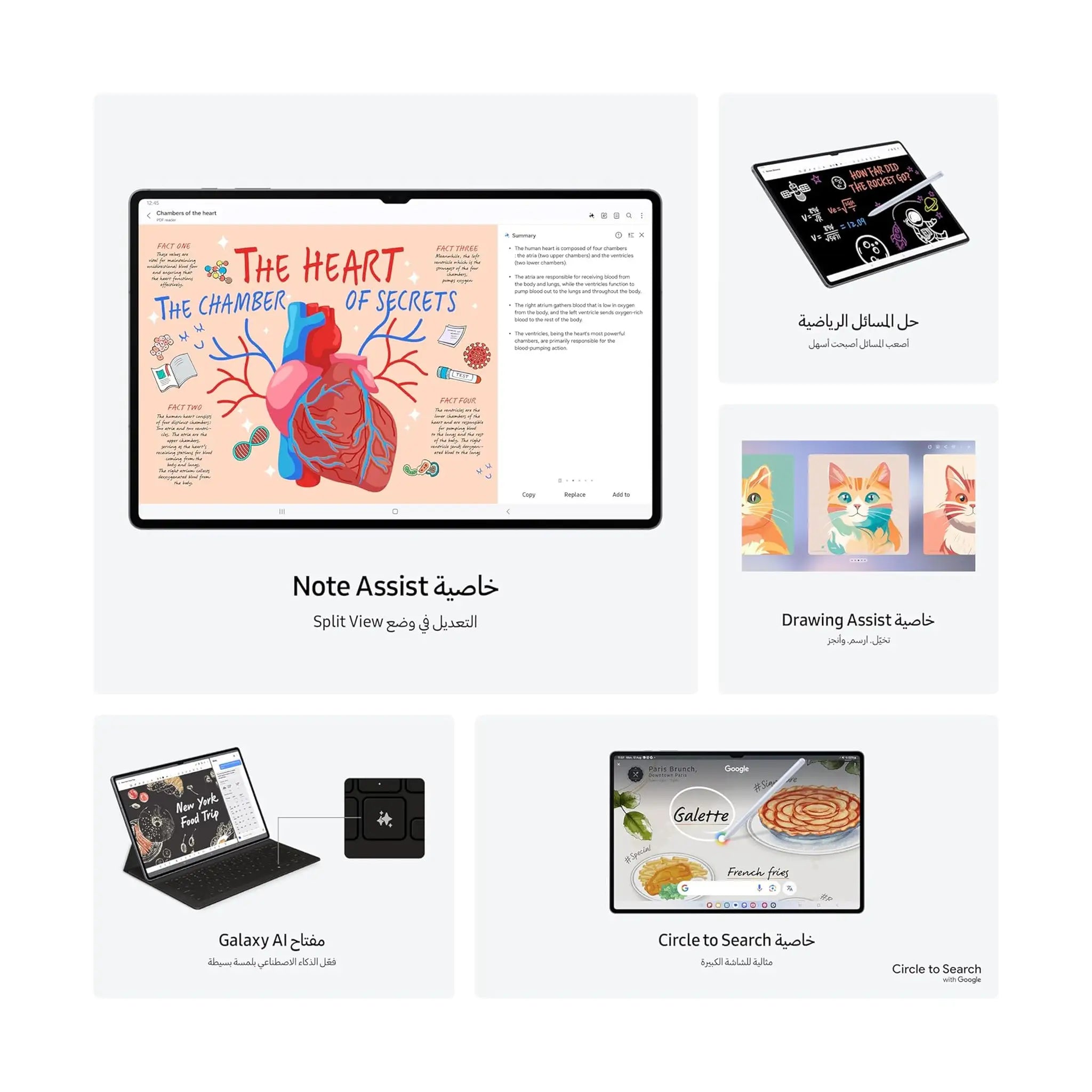 Samsung Galaxy Tab S10 Ultra - with S Pen, 12GB RAM - Moonstone Gray