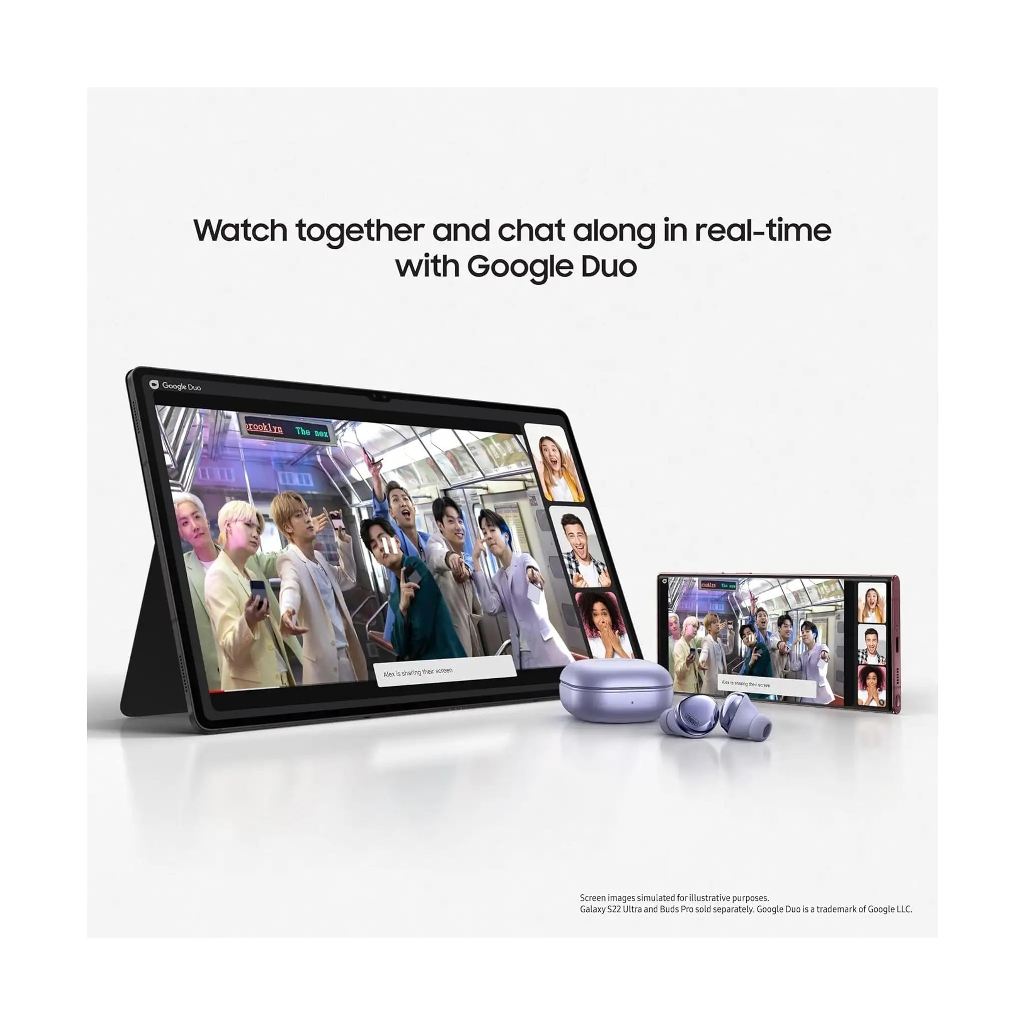 Samsung Galaxy Tab S8+ with S Pen - 5G, 128GB RAM