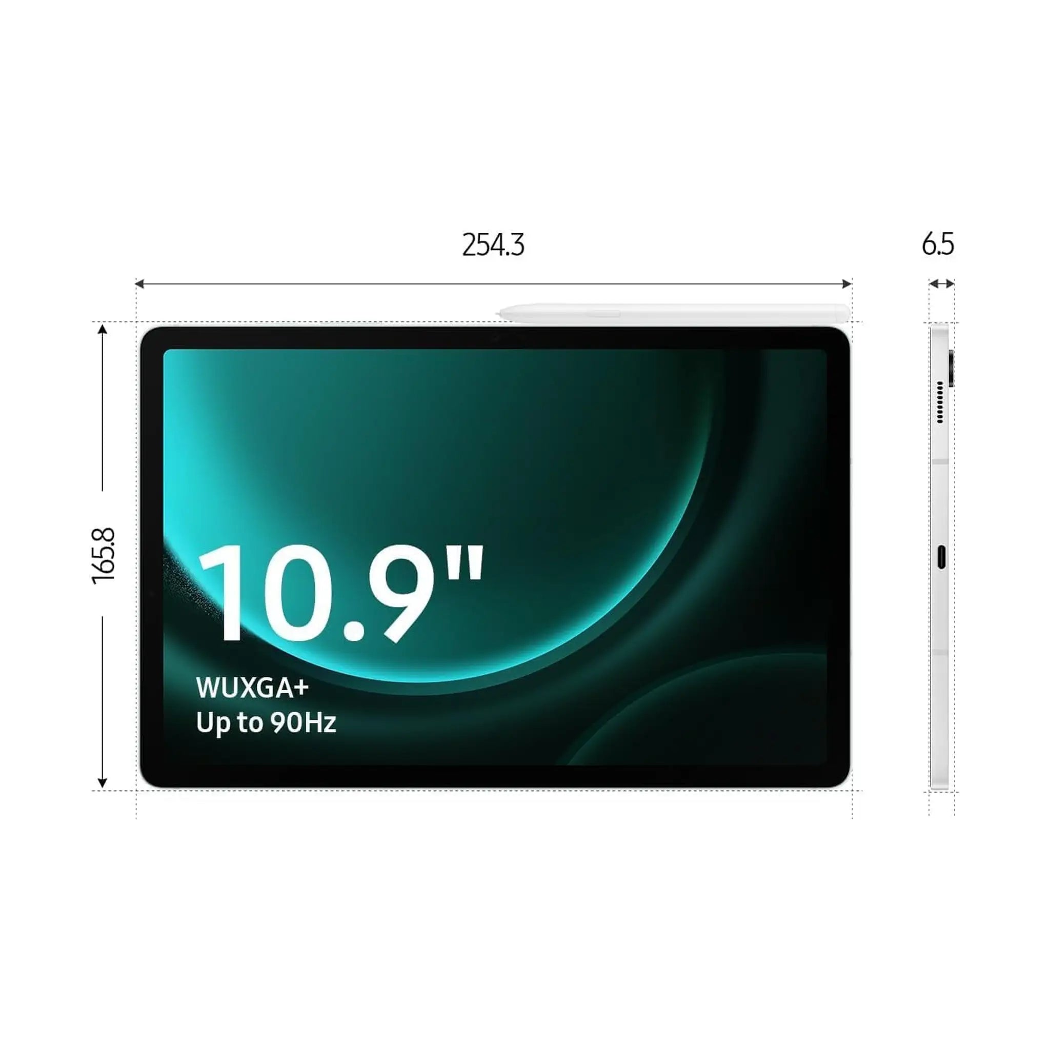Samsung Galaxy Tab S9 FE+ 5G - with S Pen