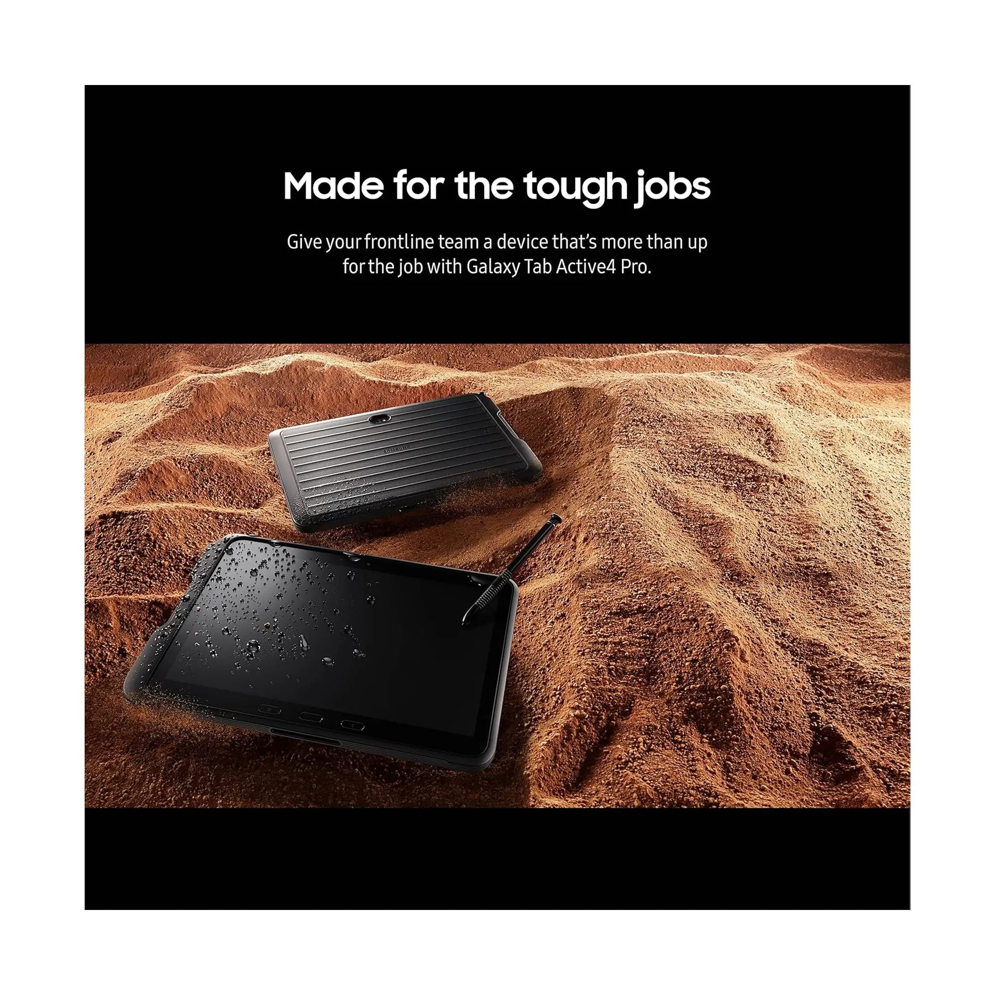 Samsung Galaxy TabActive4 Pro - Black