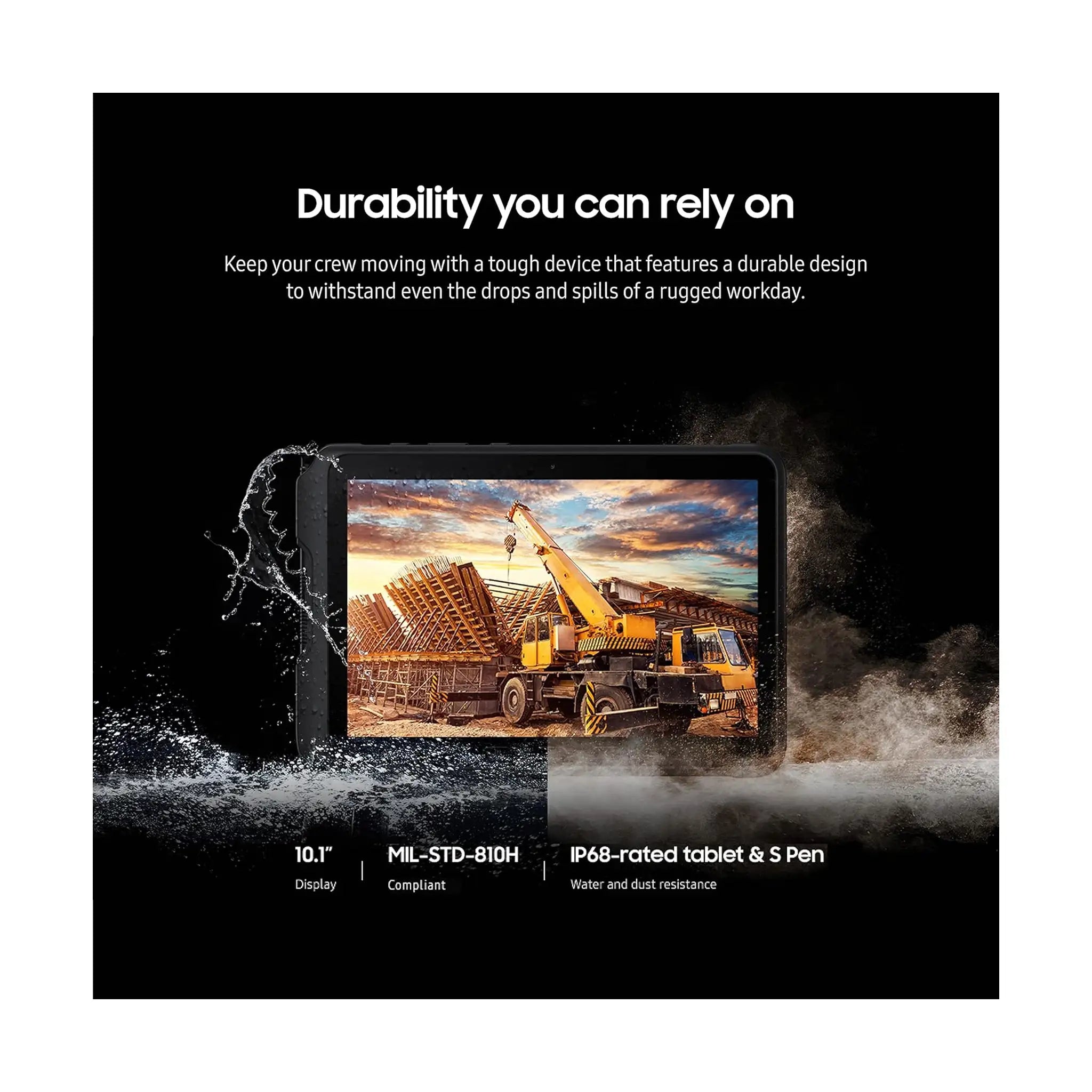 Samsung Galaxy TabActive4 Pro - Black