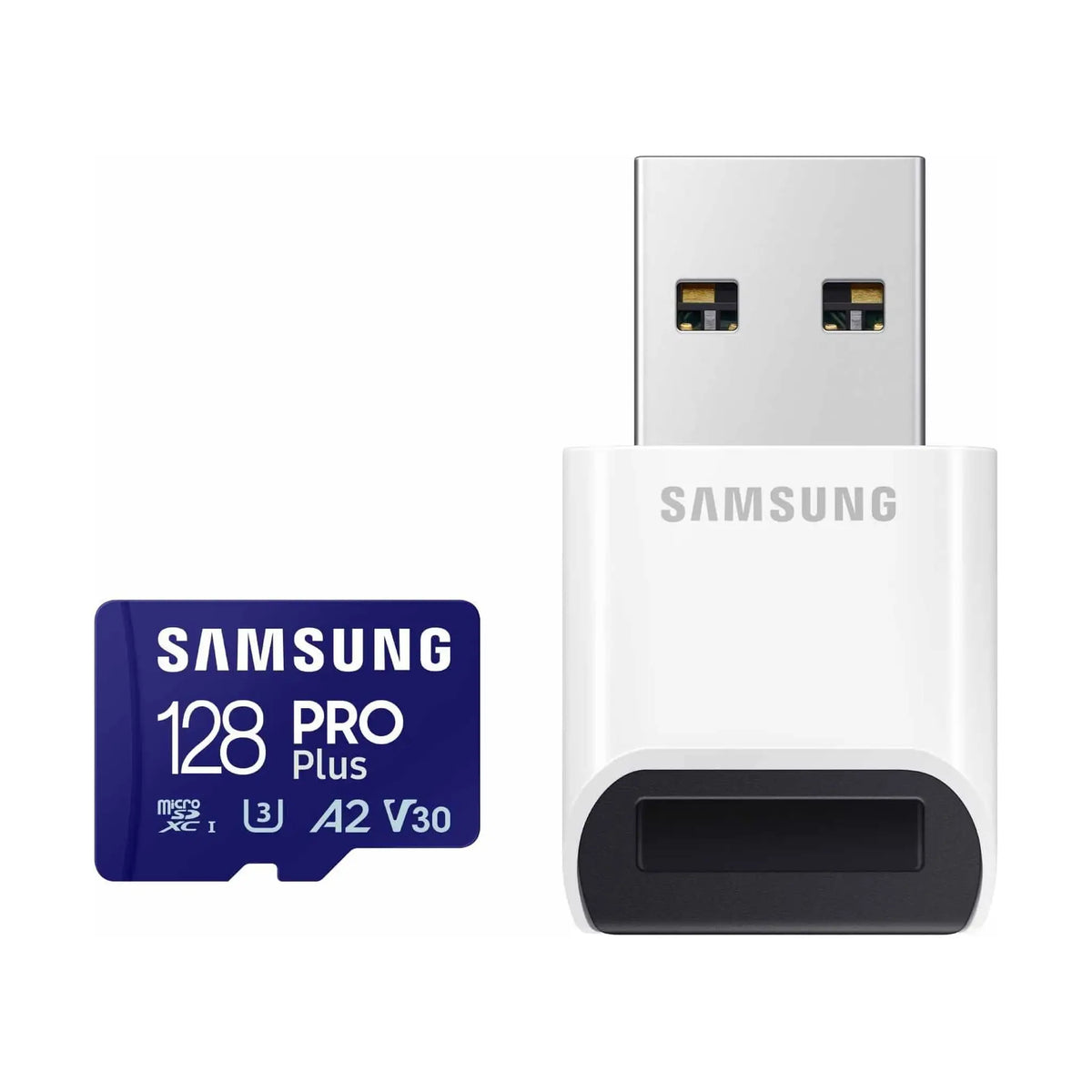 Samsung PRO Plus microSD - Memory Card with USB Card Reader (2023)
