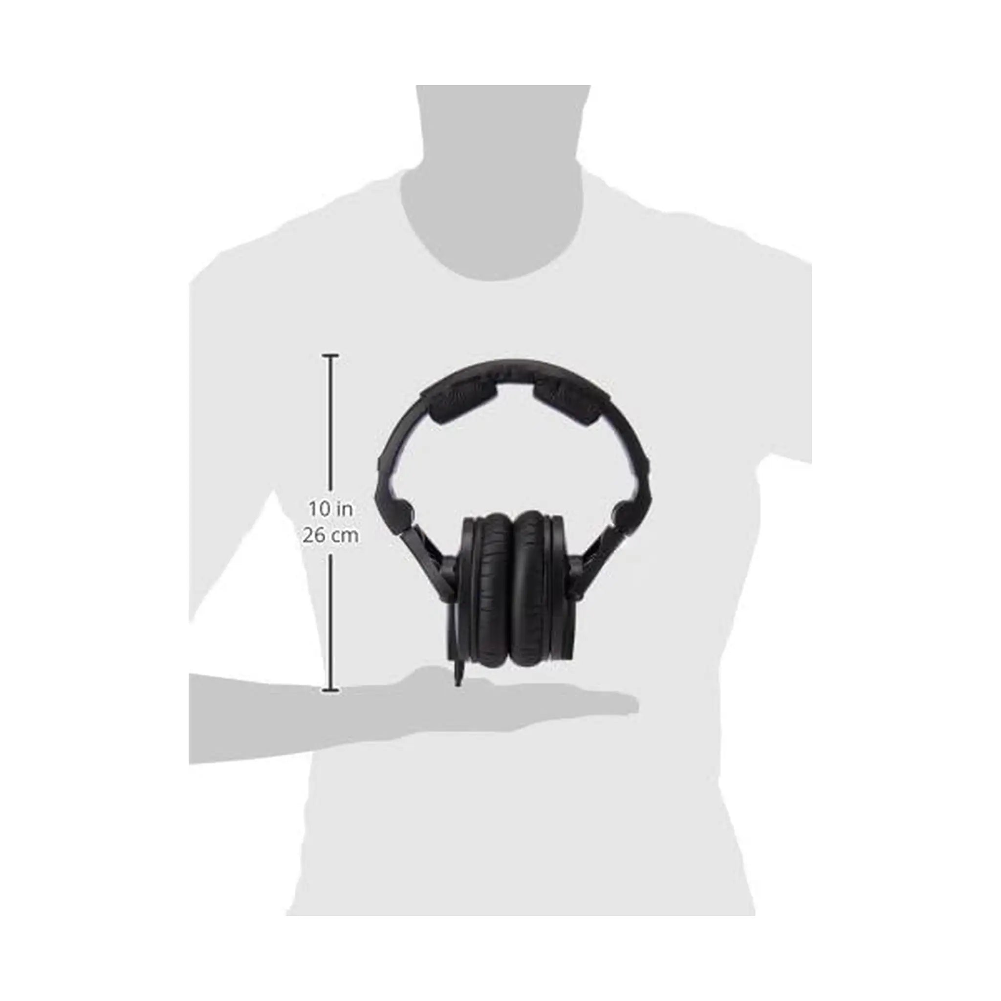 Sennheiser HD 280 PRO Closed-Back Professional Studio Headphones - Black