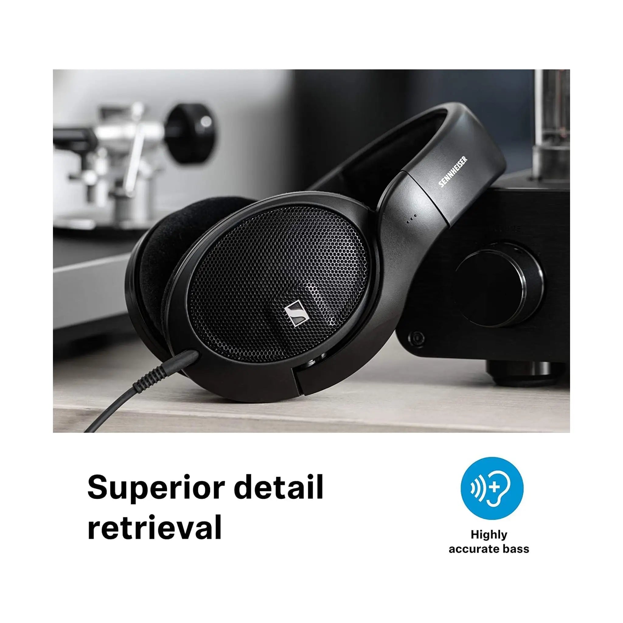 Sennheiser HD 560S Over-Ear Audiophile Headphones - Black