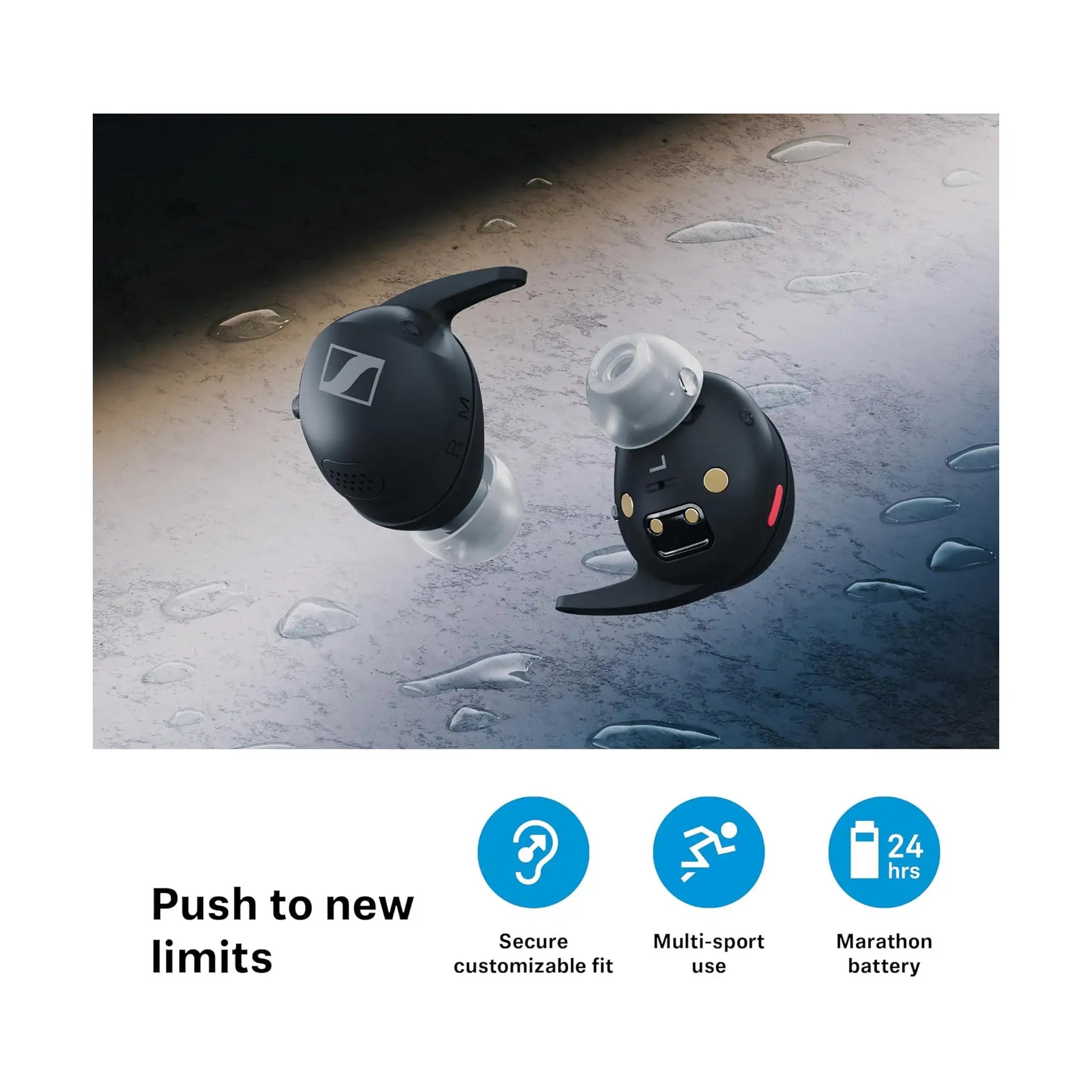 Sennheiser MOMENTUM Sport Earbuds with Fitness Tracking