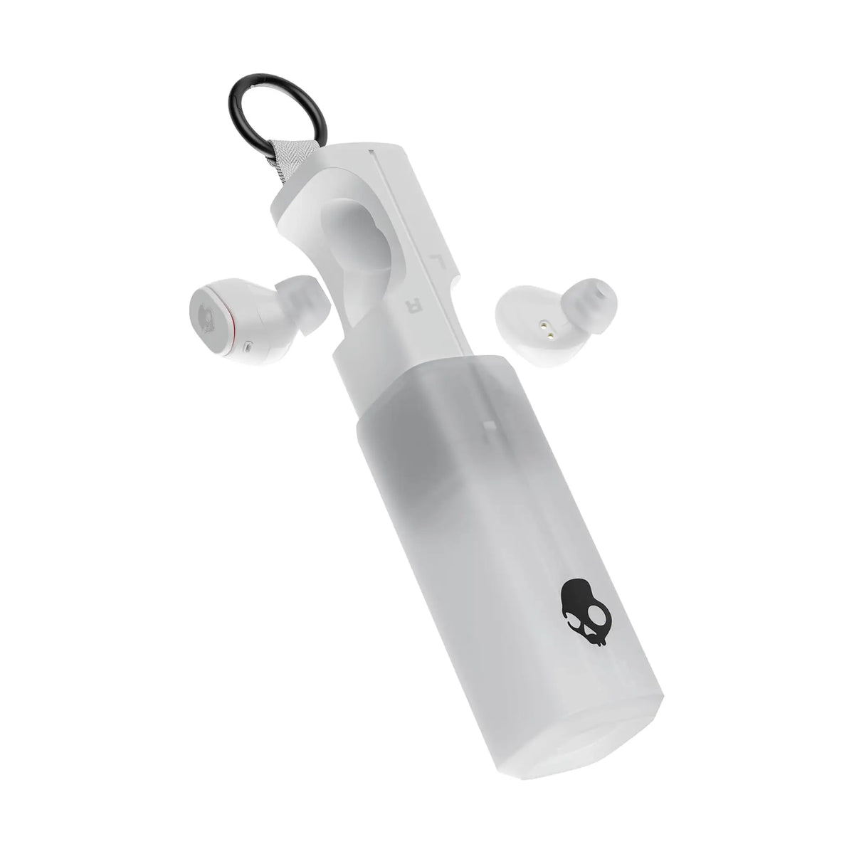 Skullcandy Dime 360 True Wireless Earbuds – Noise Isolating Fit, up to 28 Hours Battery, Clip-Anywhere Case, Bone White