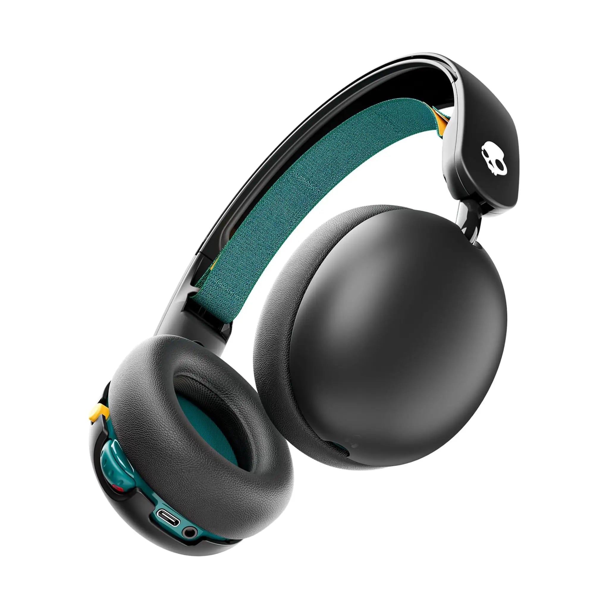 Skullcandy Grom Over-Ear Wireless Headphones (Kids) - Black & Green