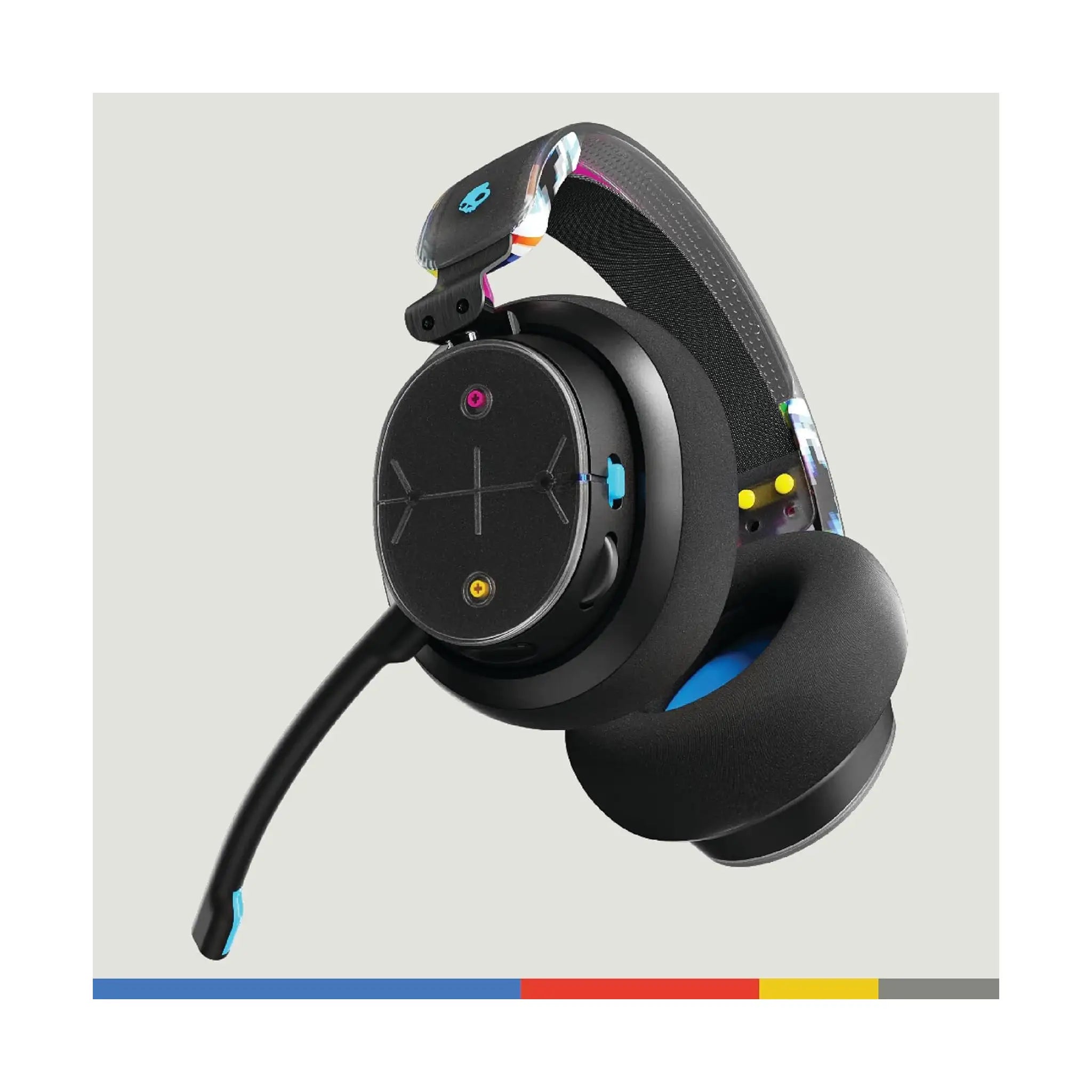 Skullcandy PLYR Gaming Headset (Wired/Wireless), for PC, Playstation, PS4, PS5, Xbox, Nintendo Switch - Black Digi-Hype