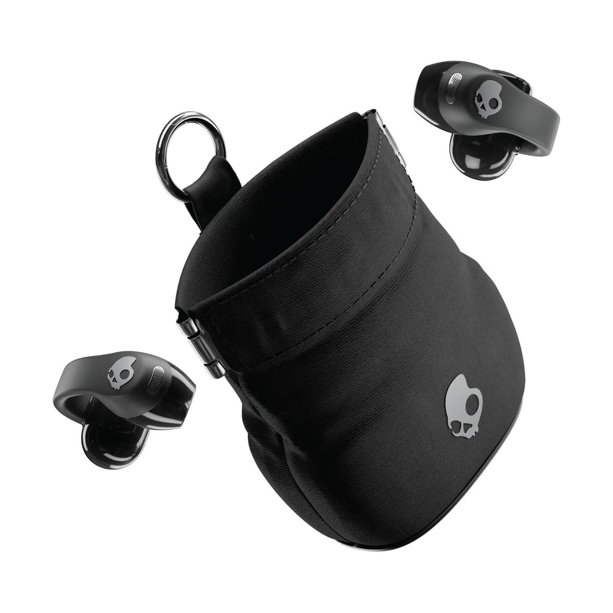 Skullcandy Push 720 Open-Ear True Wireless Earbuds – 14mm Drivers, IP67, Google Fast Pair, Wireless Charging Case, up to 30 Hours Battery, Black