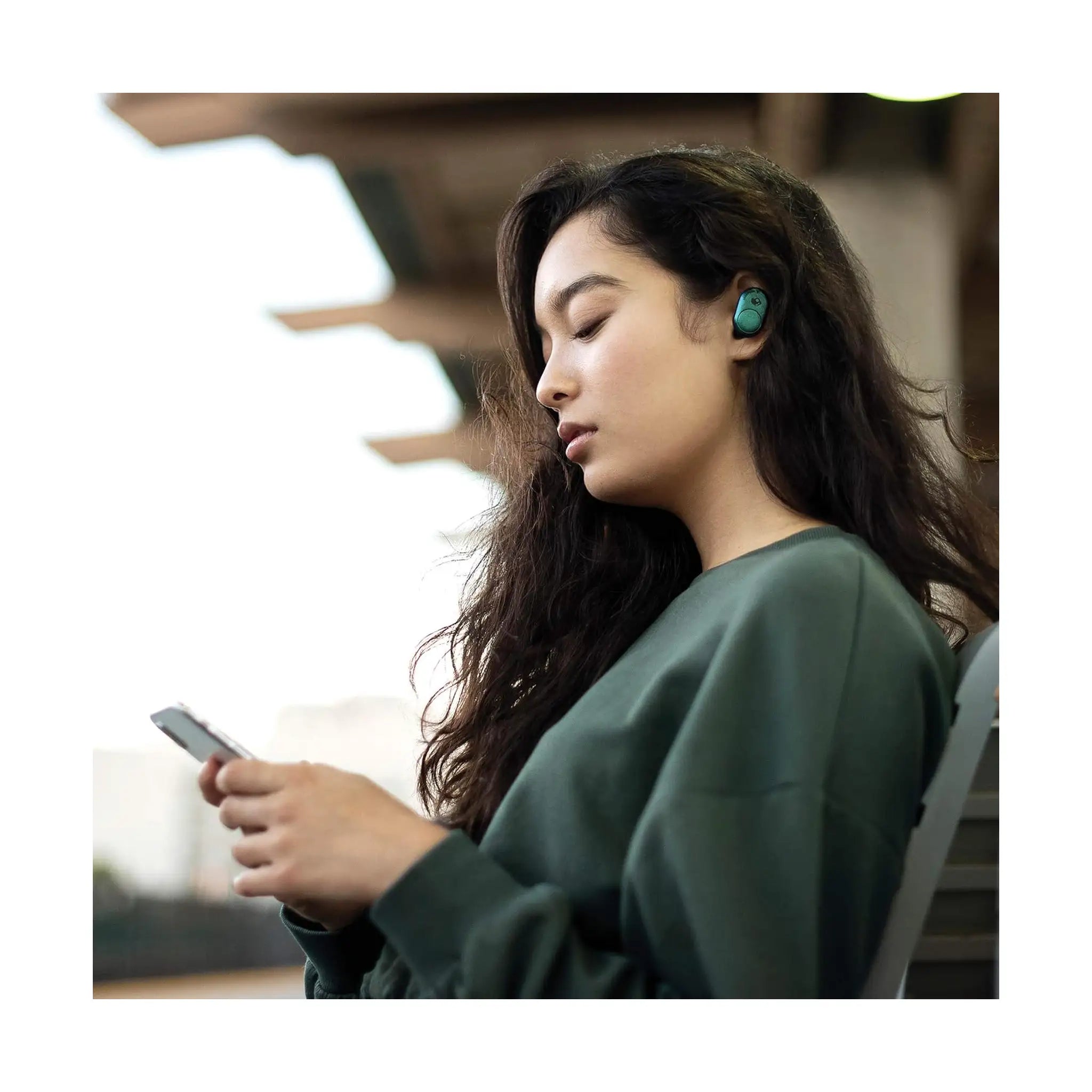 Skullcandy Push True Wireless Earbuds (Wired Charging Case) - Psycho Tropical