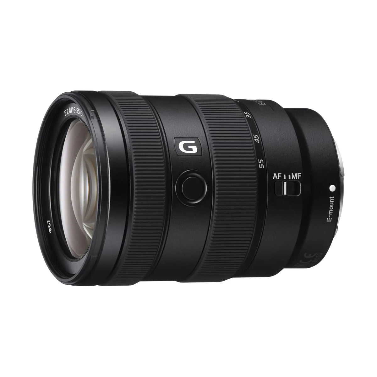 Sony E 16-55mm F2.8 G Compact Lens - APS-C, SEL1655G, Black