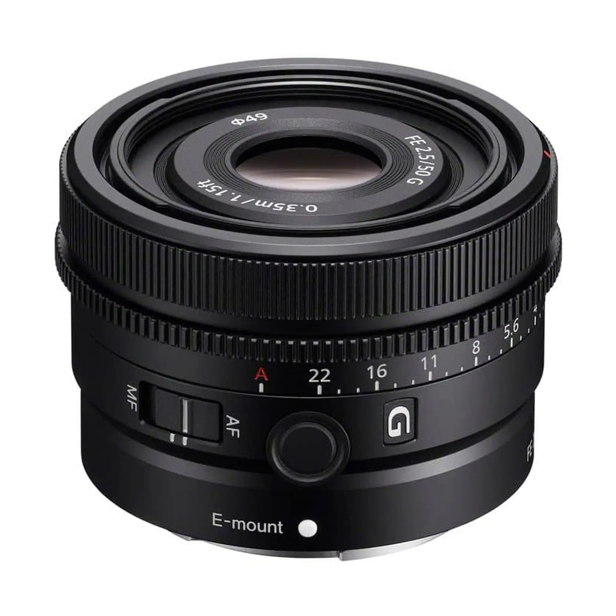 Sony Full Frame Lens FE 50Mm F2.5 G Premium G Series Prime Lens (SEL50F25G)