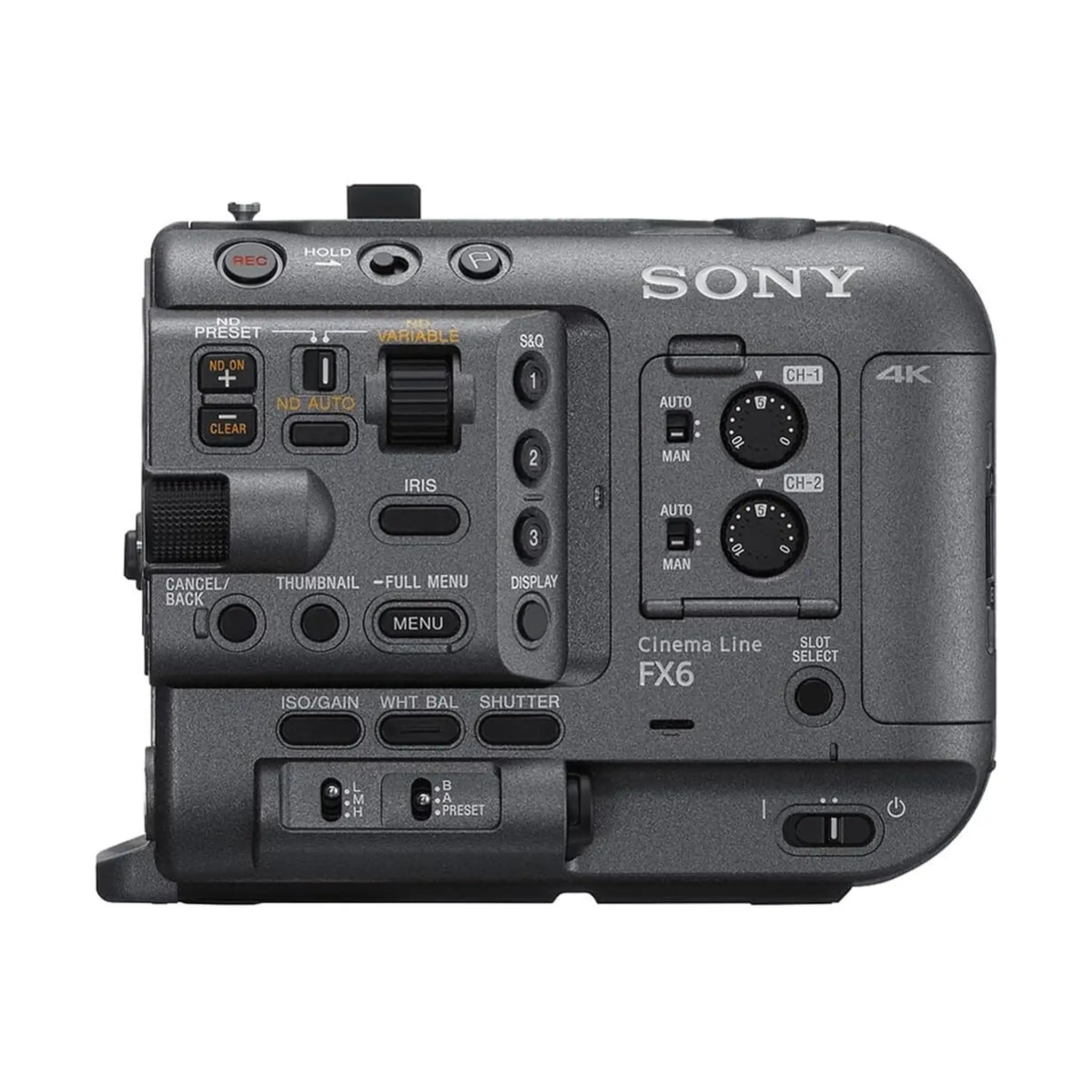 Sony ILME FX6 / FX6V Line Full Frame Mirrorless Cinema Camera