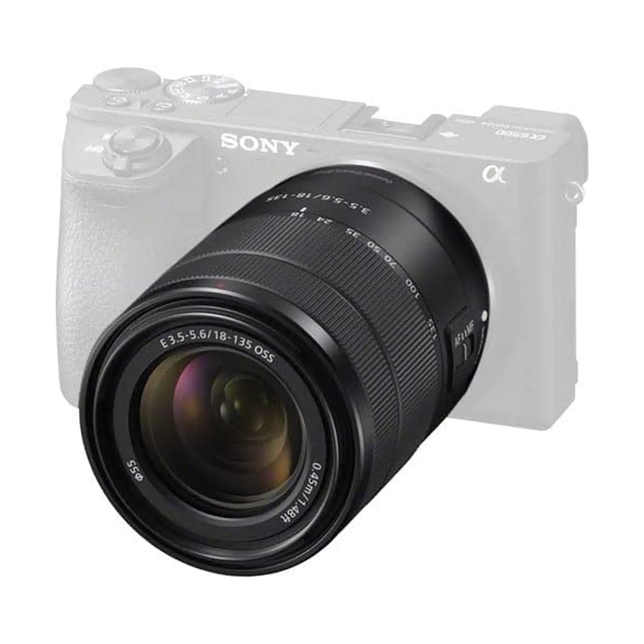 Sony SEL18135 18-135mm OSS Lens - F3.5-5.6, Black