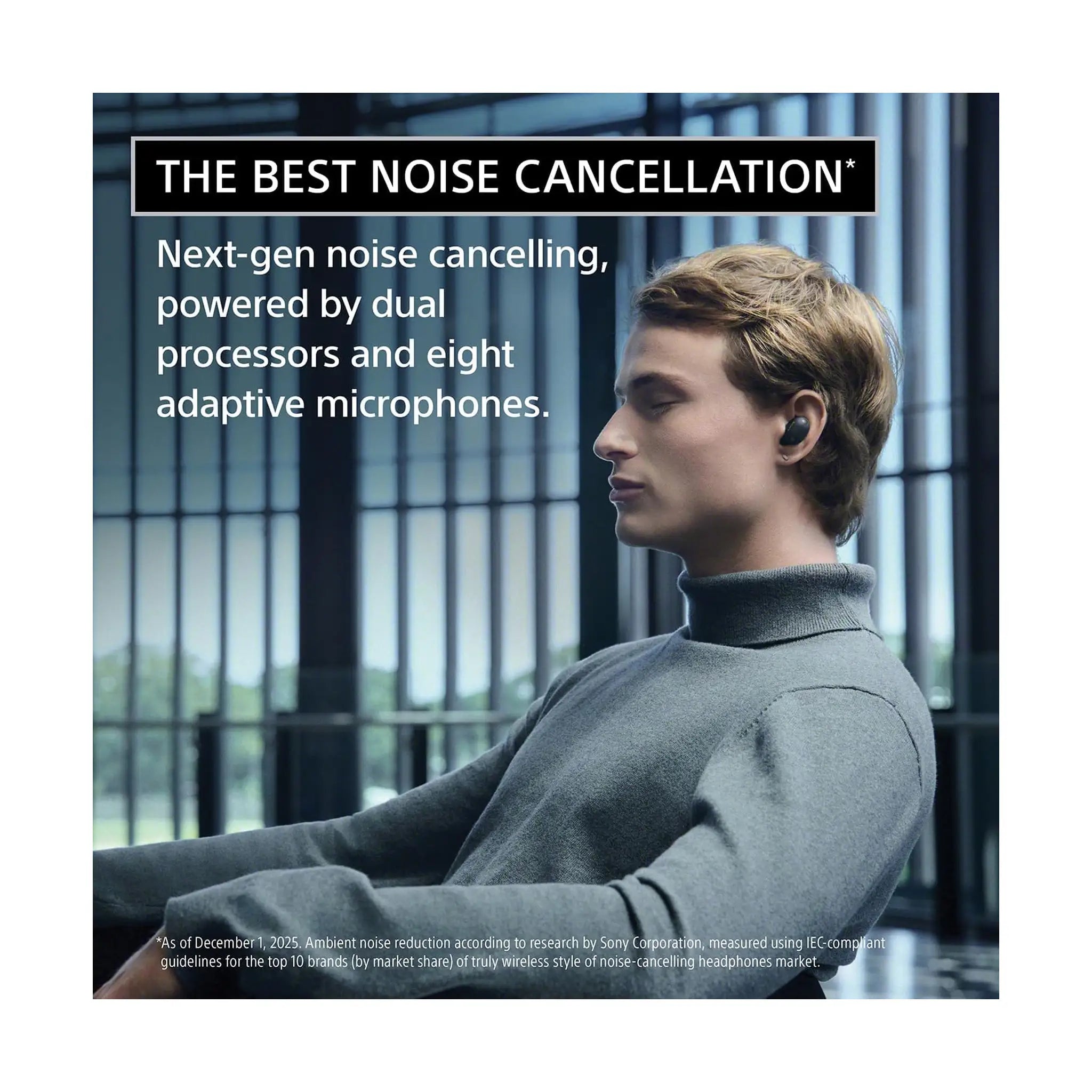Sony WF-1000XM6 (2026) Wireless Noise Cancelling Earbuds – Bluetooth in-Ear, Up to 24-Hour Battery