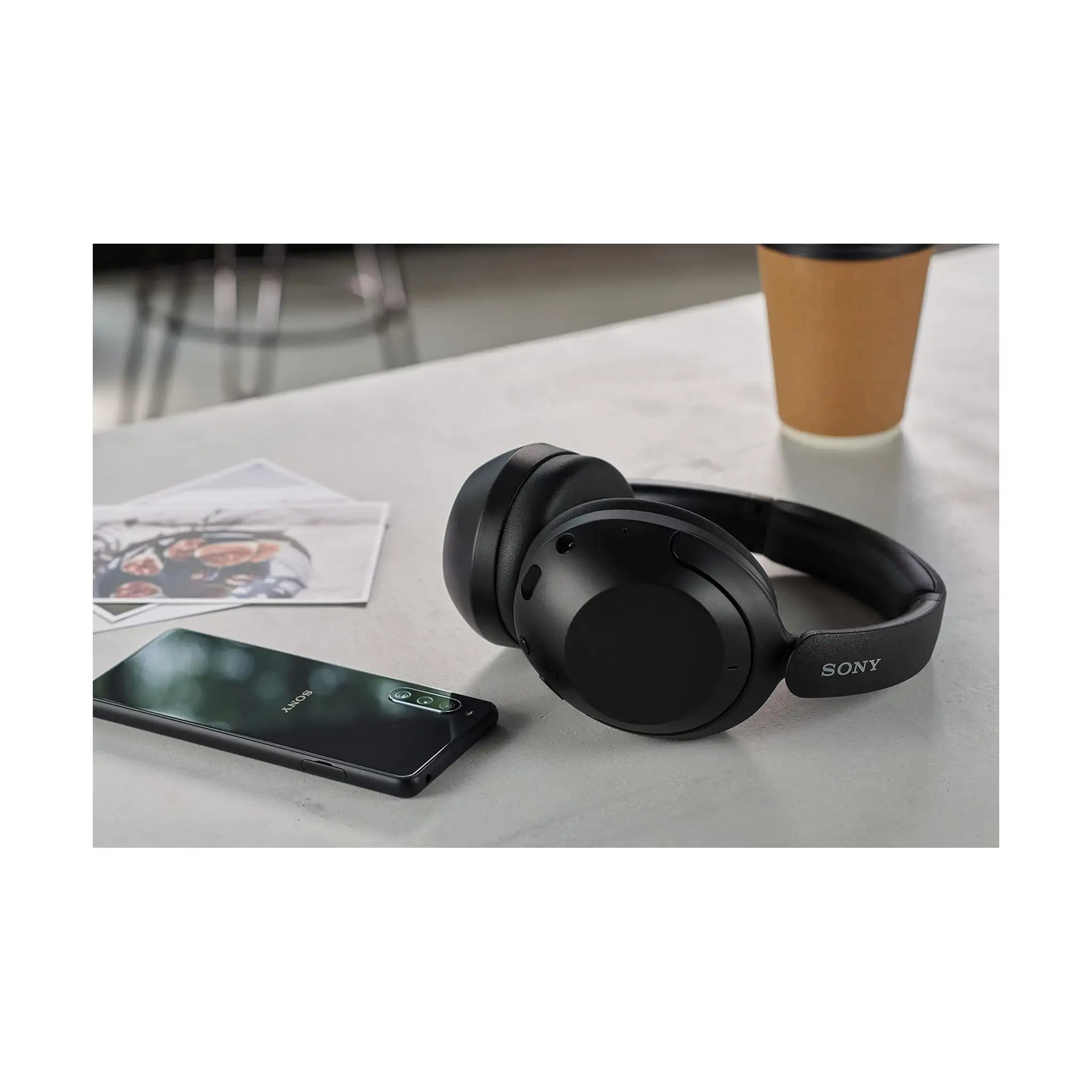 Sony WH-XB910N Extra Bass Noise Cancelling Bluetooth Over-Ear Headphones - Black