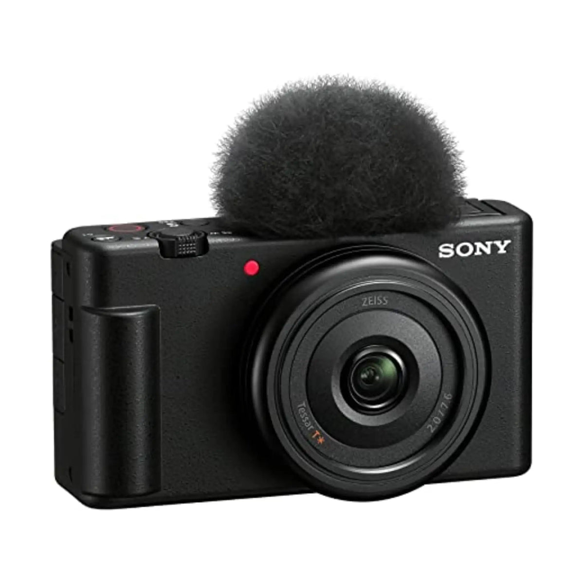 Sony ZV1F/B Vlog Camera - 1" Sensor, 20mm Lens, Black