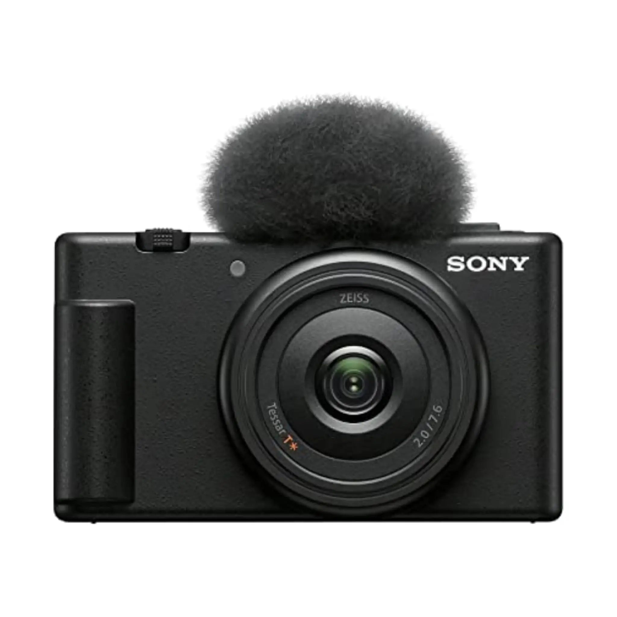 Sony ZV1F/B Vlog Camera - 1" Sensor, 20mm Lens, Black