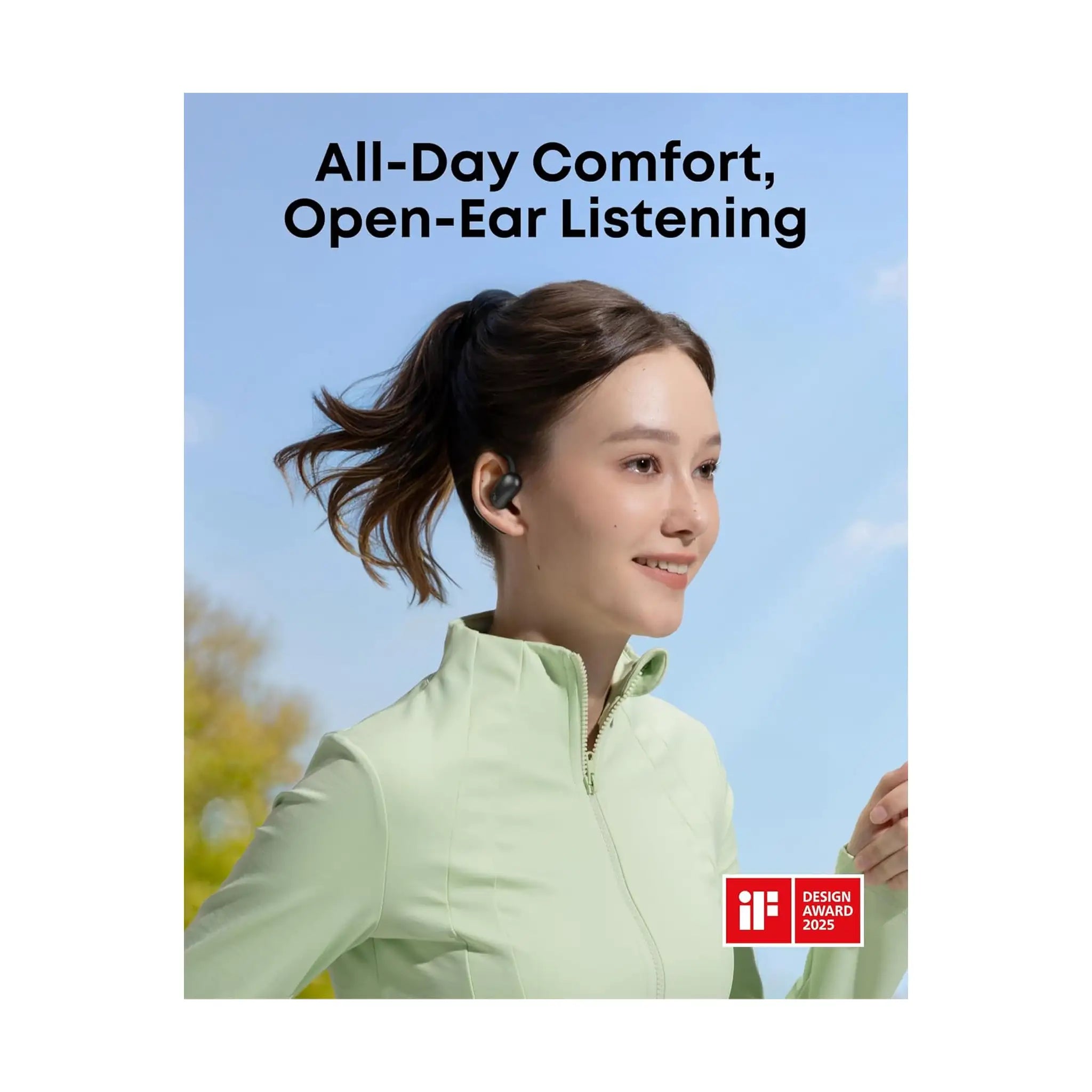 Soundcore by Anker AeroFit 2 Open-Ear Bluetooth Earphones