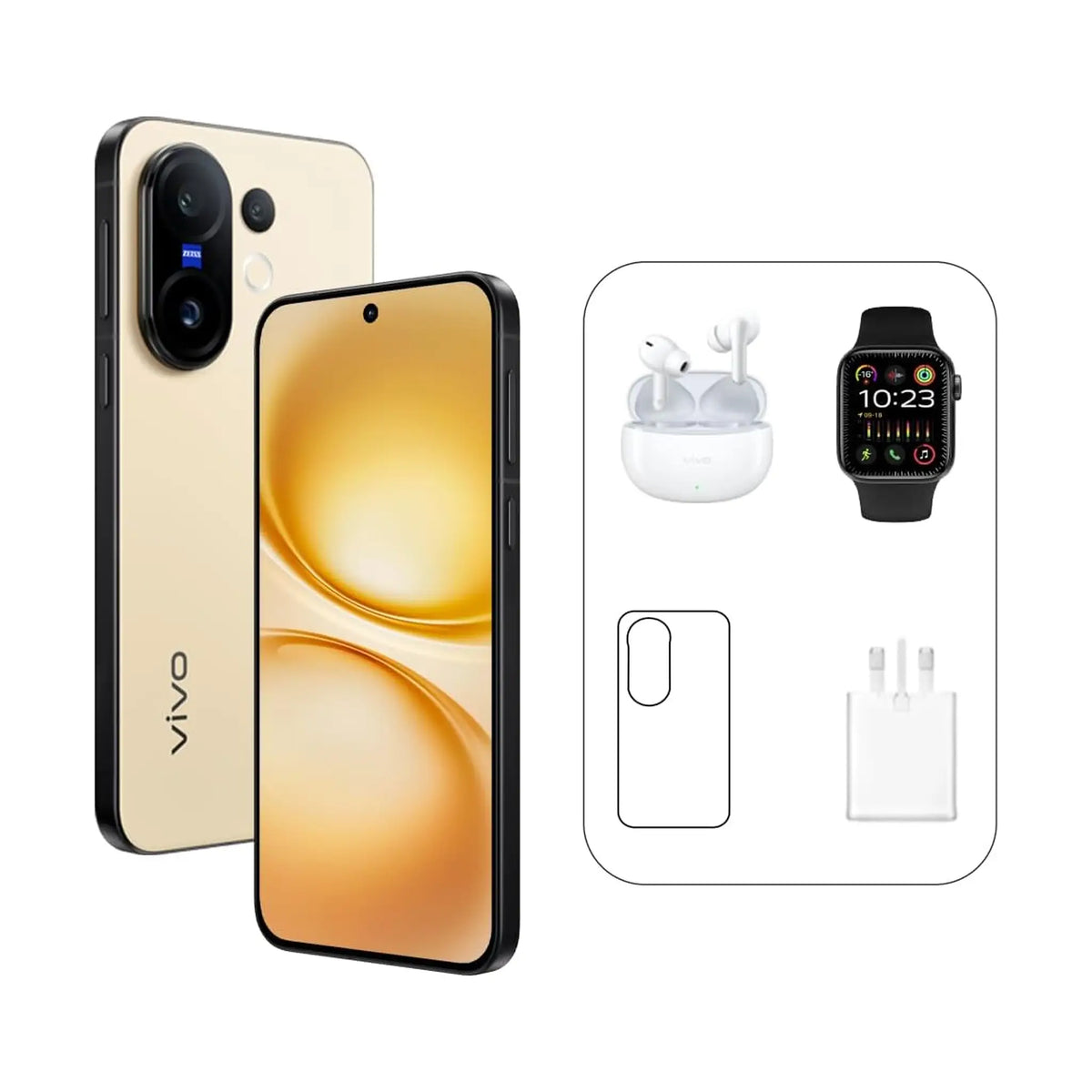 Vivo X200 FE 5G – 12GB RAM, 512GB, AMOLED 120Hz, 50MP ZEISS Camera, 6500mAh – UAE Version