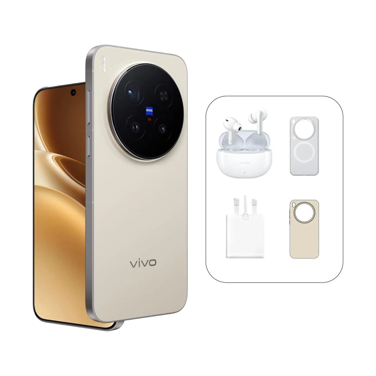 Vivo X300 Pro 5G – AMOLED 120Hz, 200MP ZEISS Camera, MediaTek Dimensity 9500, IP69 – Middle East Version