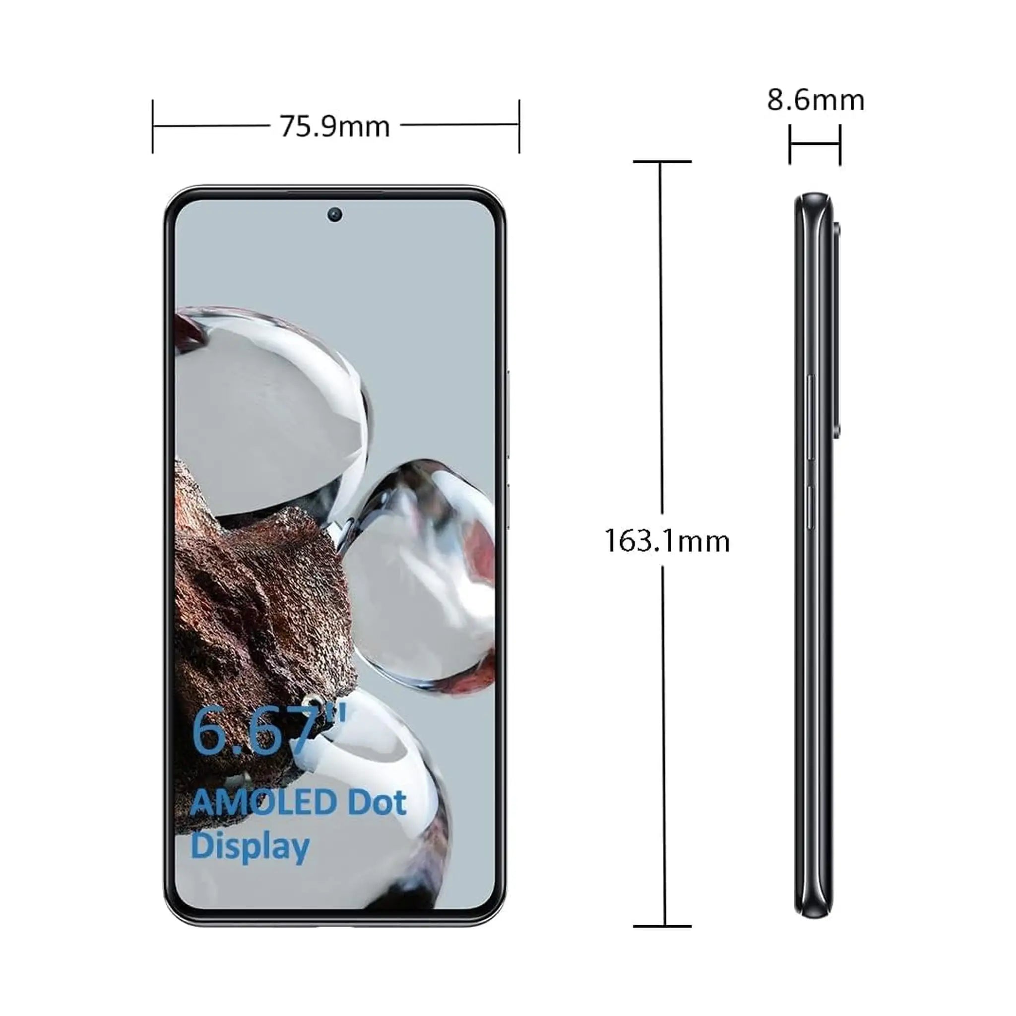 Xiaomi 12T, 8GB RAM, 256GB - Cosmic Black