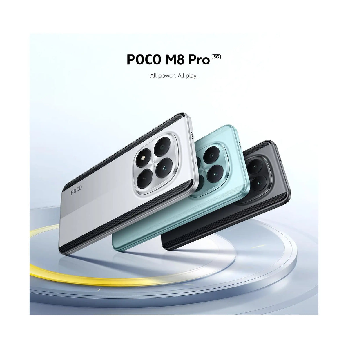 Xiaomi POCO M8 Pro 5G – Snapdragon 7s Gen 4, 12GB RAM, 512GB, Green