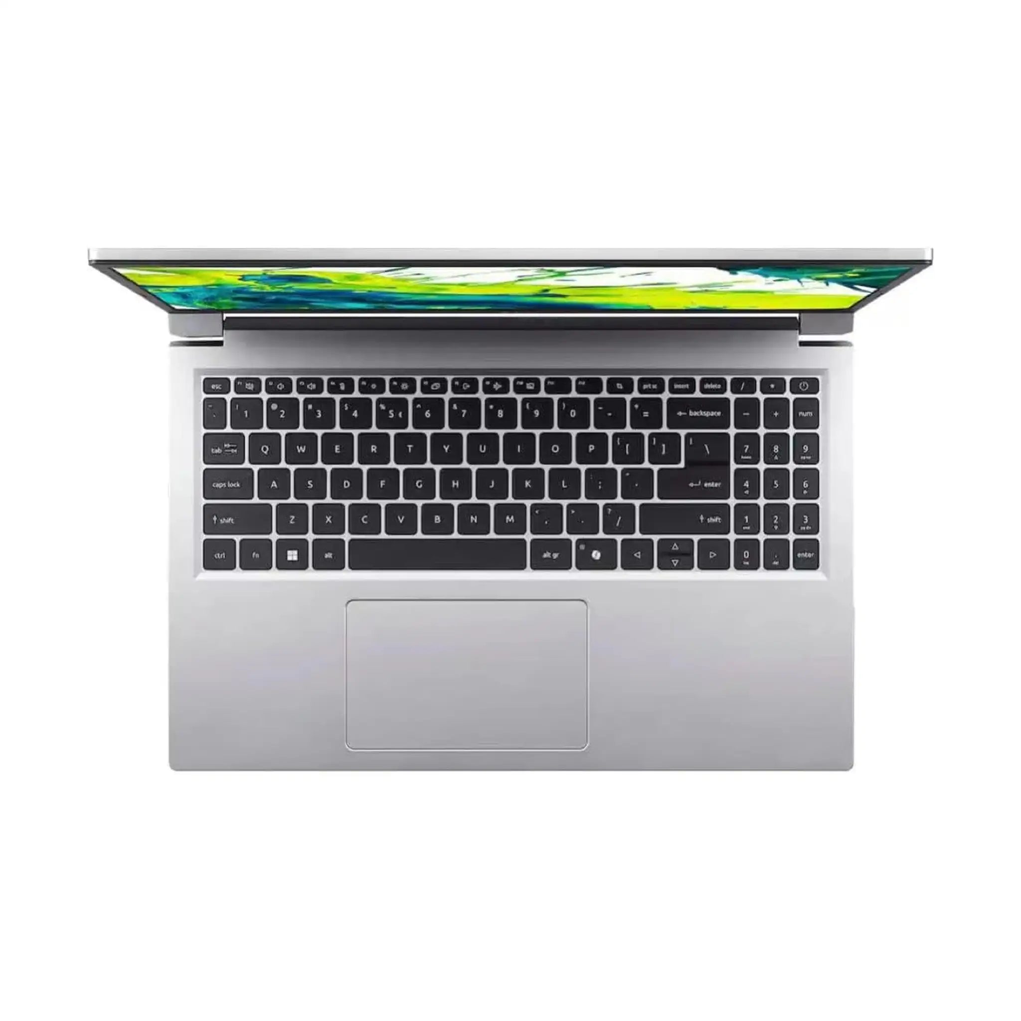 Acer Aspire Lite 15 – 15.6" FHD IPS, Intel N-Series N350, 8GB RAM, 128GB SSD, Windows 11 Home S, Light Silver