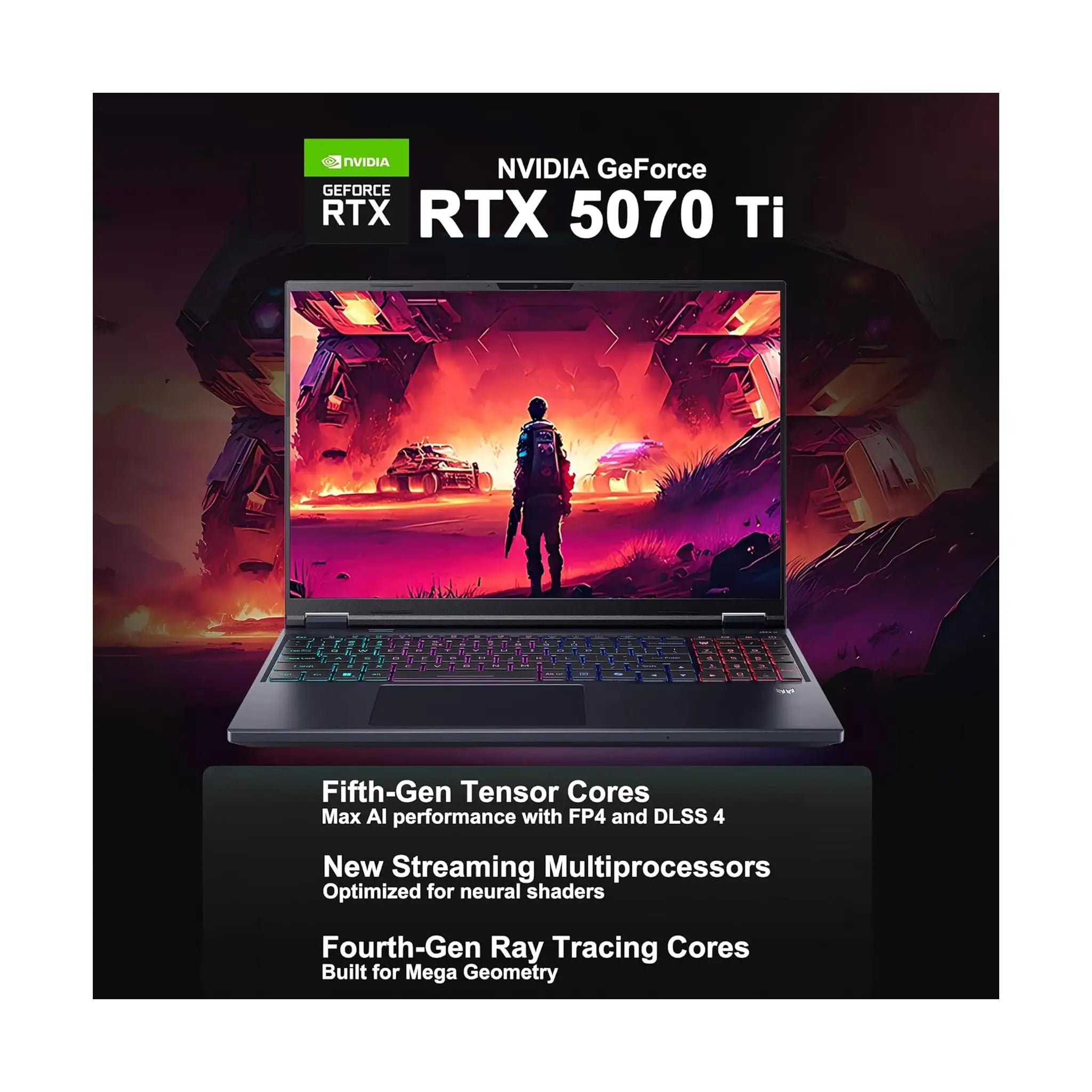 Acer Predator Helios Neo 16S AI Gaming Laptop (2025) – 16" OLED WQXGA  240Hz, Intel Core Ultra 9 275HX