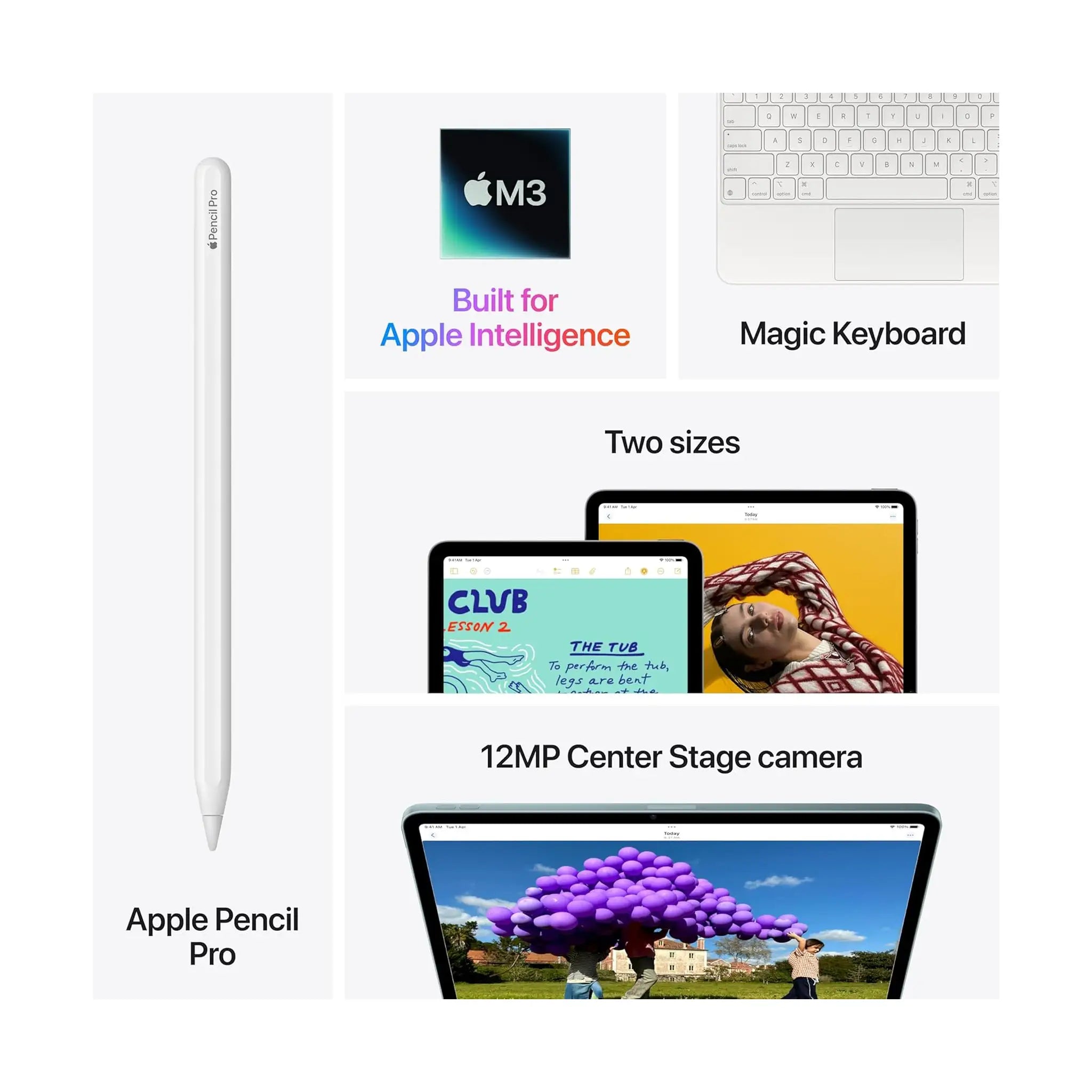 Apple iPad Air 13-inch (2025) - M3 chip - Built for Apple Intelligence - Liquid Retina Display