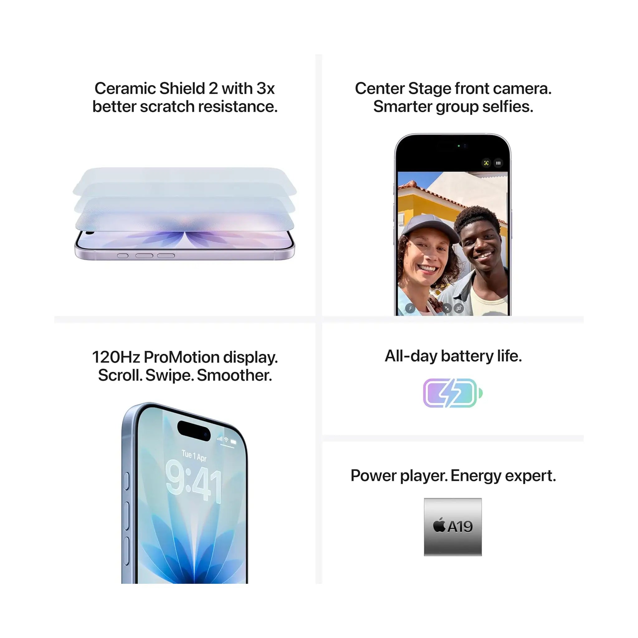 Apple iPhone 17 - 6.3" Display - A19 Chip