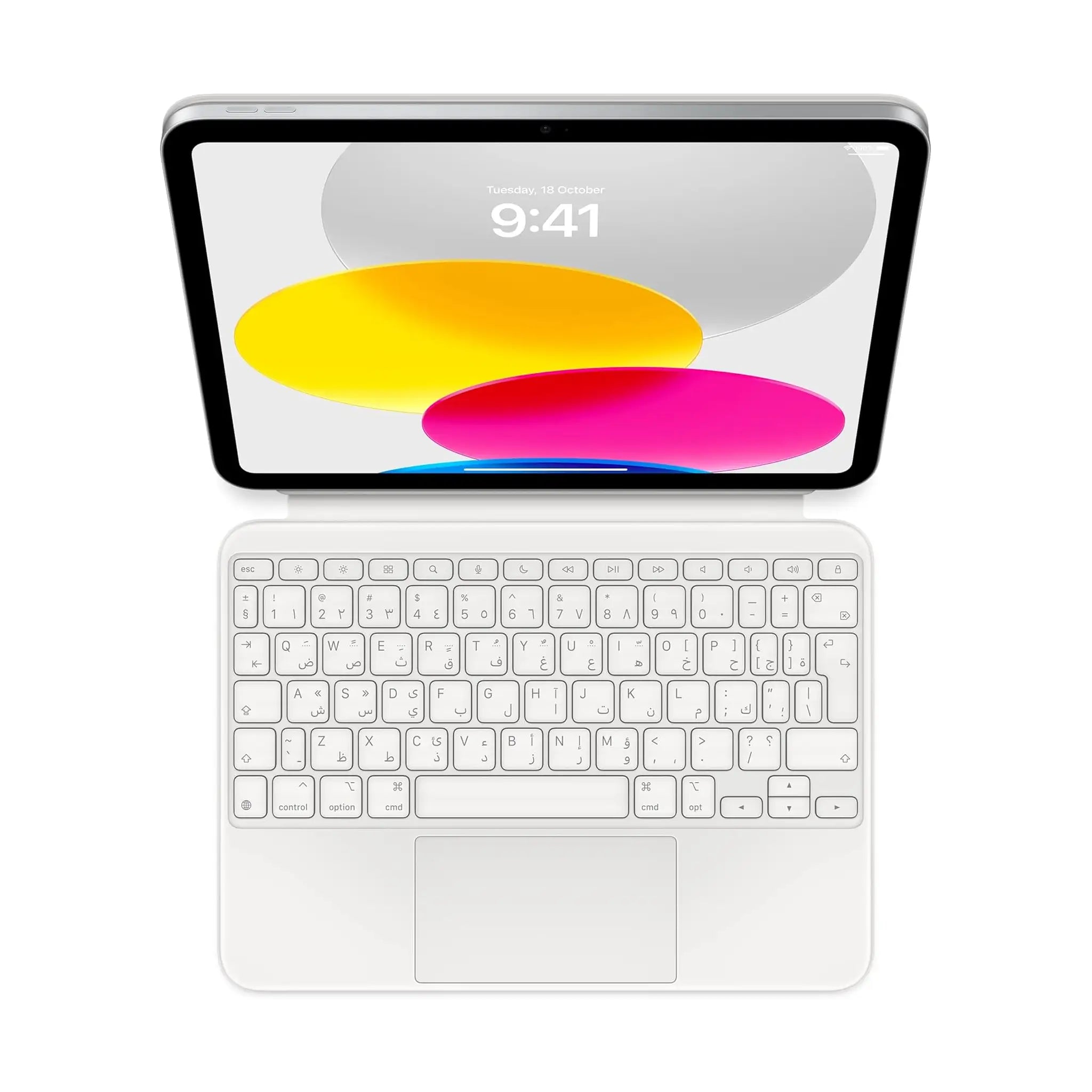 Apple Magic Keyboard Folio (para iPad - 10ª geração) - Árabe