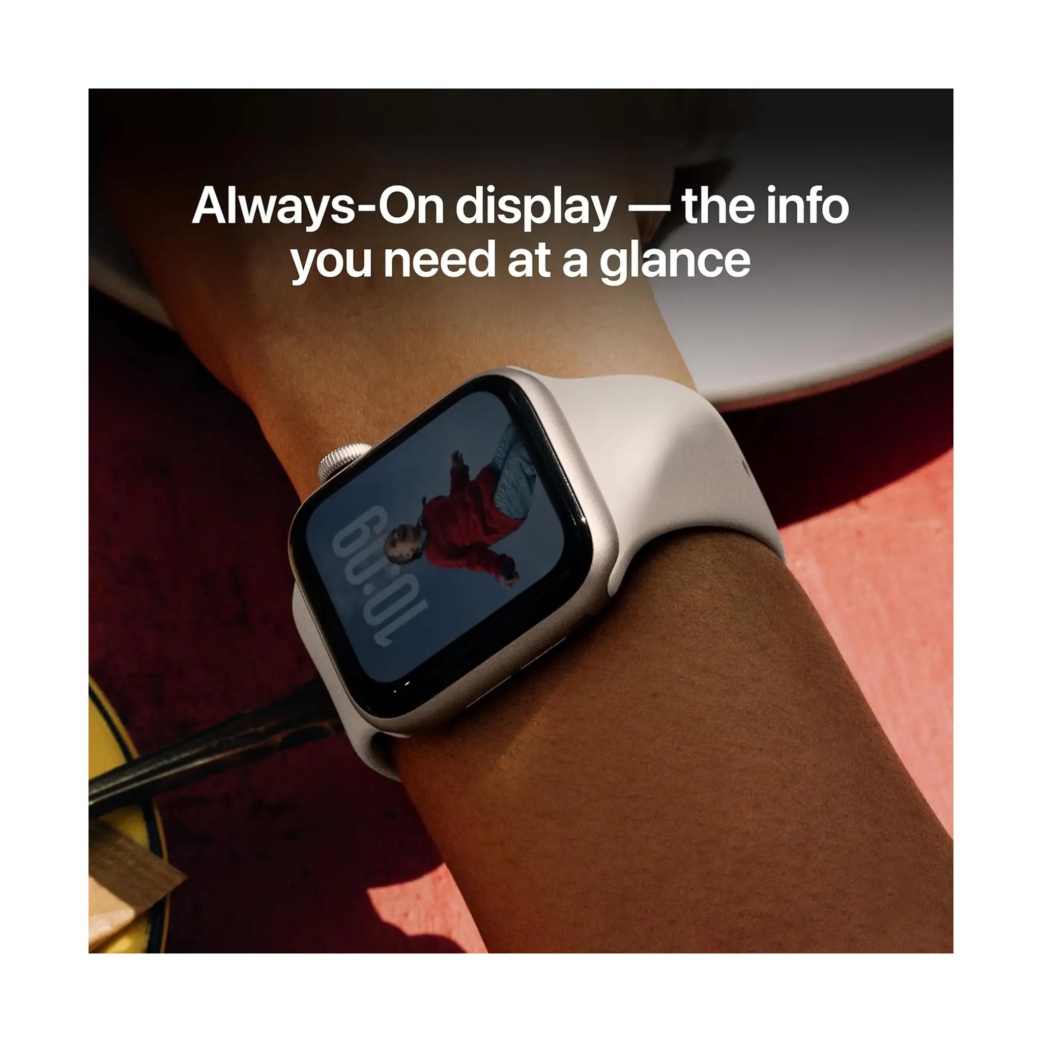 Apple Watch SE 3 - GPS Smartwatch with Aluminium Case and Sport Band