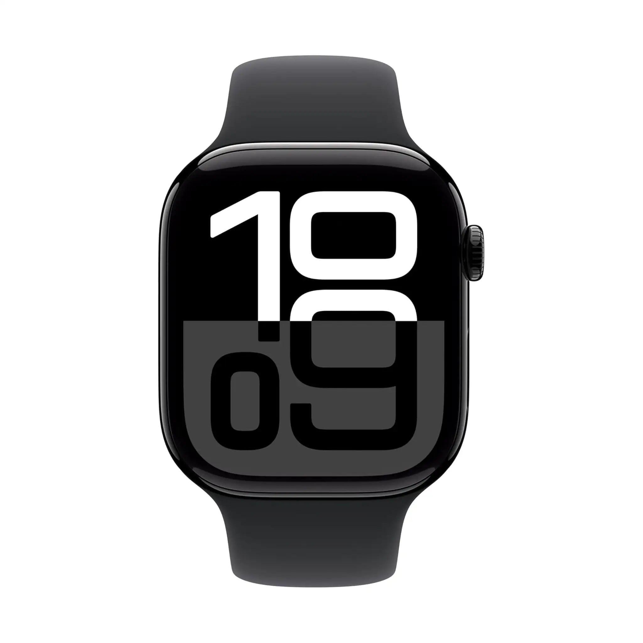 #Color_Jet Black - Sport Band - Black